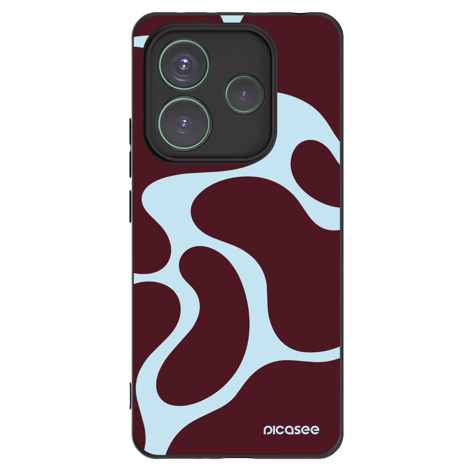 Picasee Μαύρη θήκη σιλικόνης για Xiaomi Redmi Note 14 5G - Soft Detour