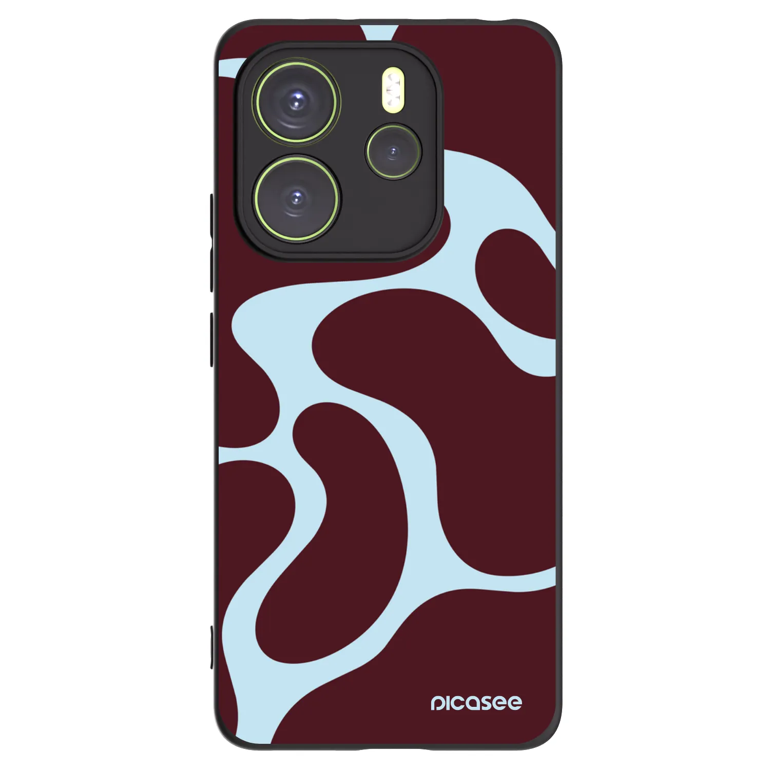Picasee Μαύρη θήκη σιλικόνης για Xiaomi Redmi Note 14 4G - Soft Detour