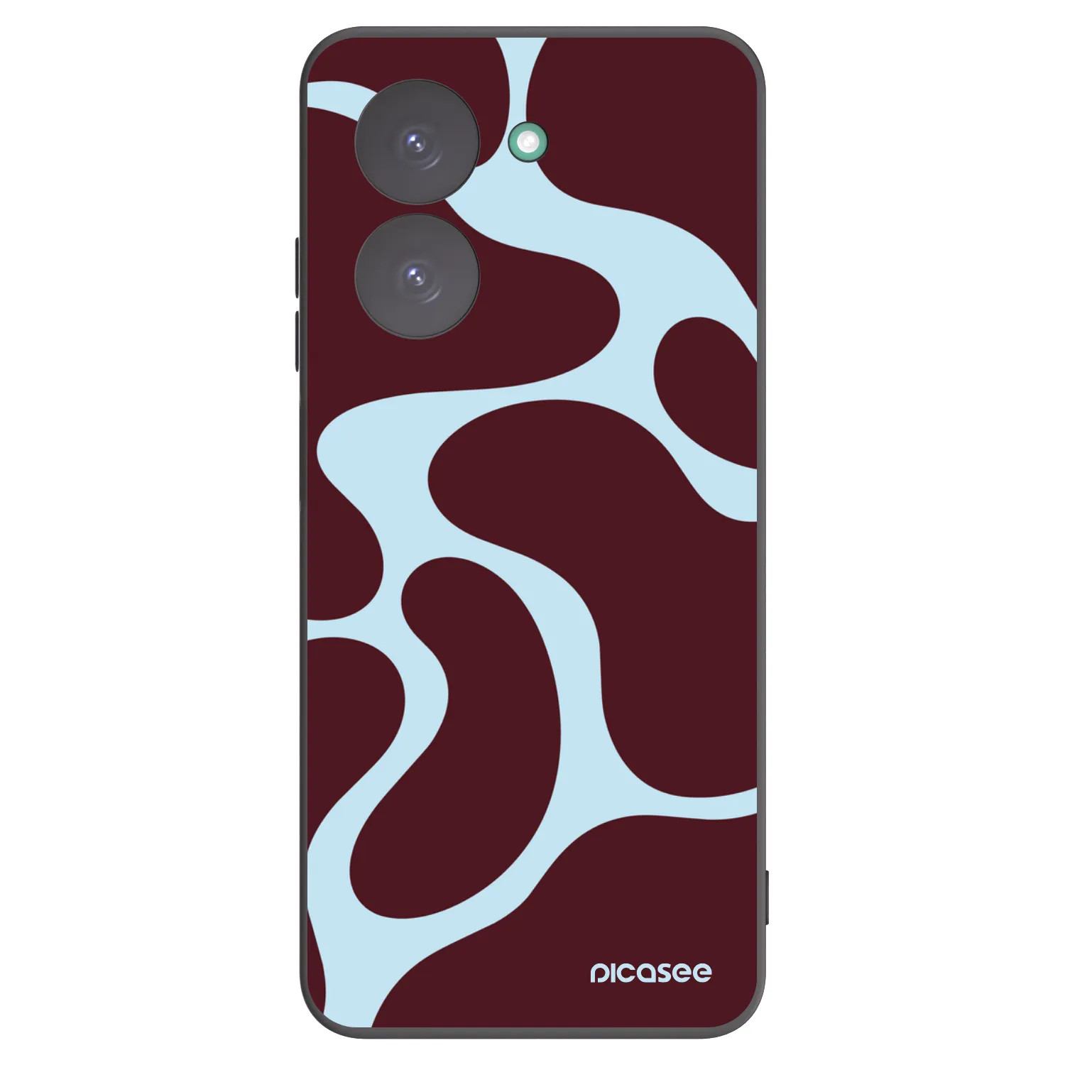 Picasee Μαύρη θήκη σιλικόνης για Xiaomi Redmi A5 - Soft Detour