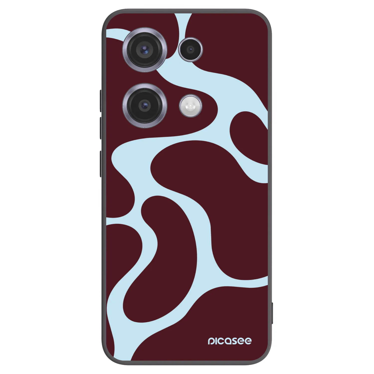 Picasee Μαύρη θήκη σιλικόνης για Xiaomi Redmi Note 14S - Soft Detour