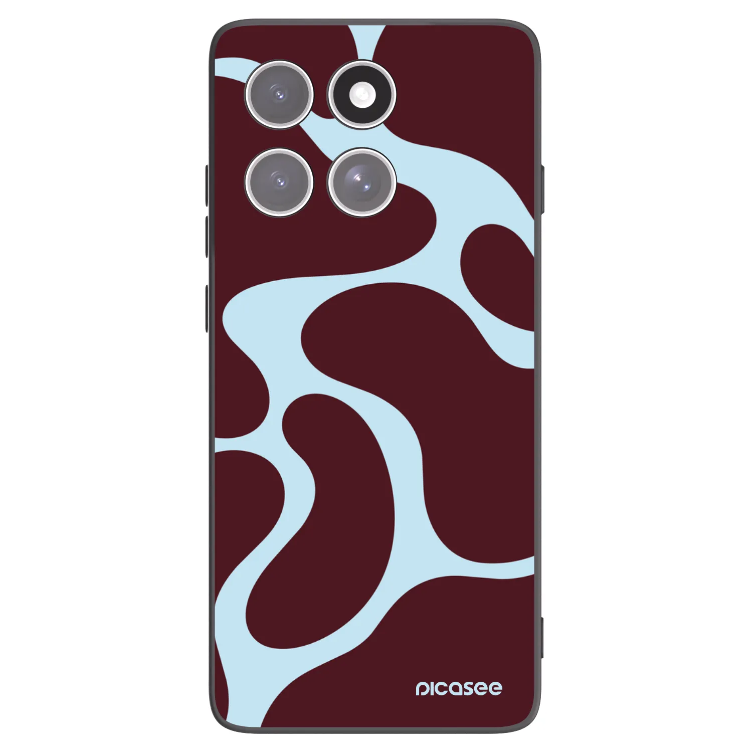 Picasee Μαύρη θήκη σιλικόνης για Motorola Edge 60 Pro - Soft Detour