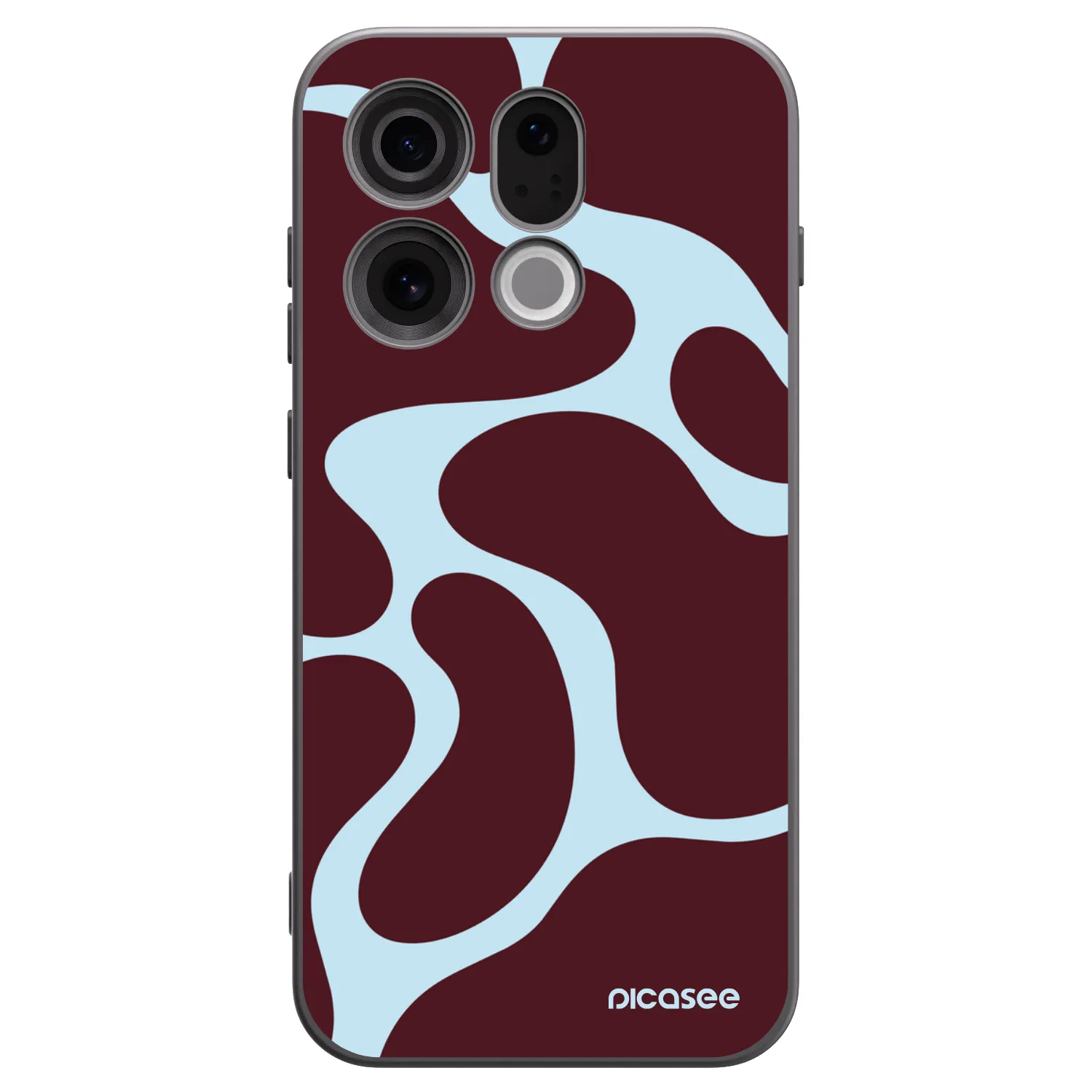 Picasee Μαύρη θήκη σιλικόνης για OPPO Find X9 - Soft Detour