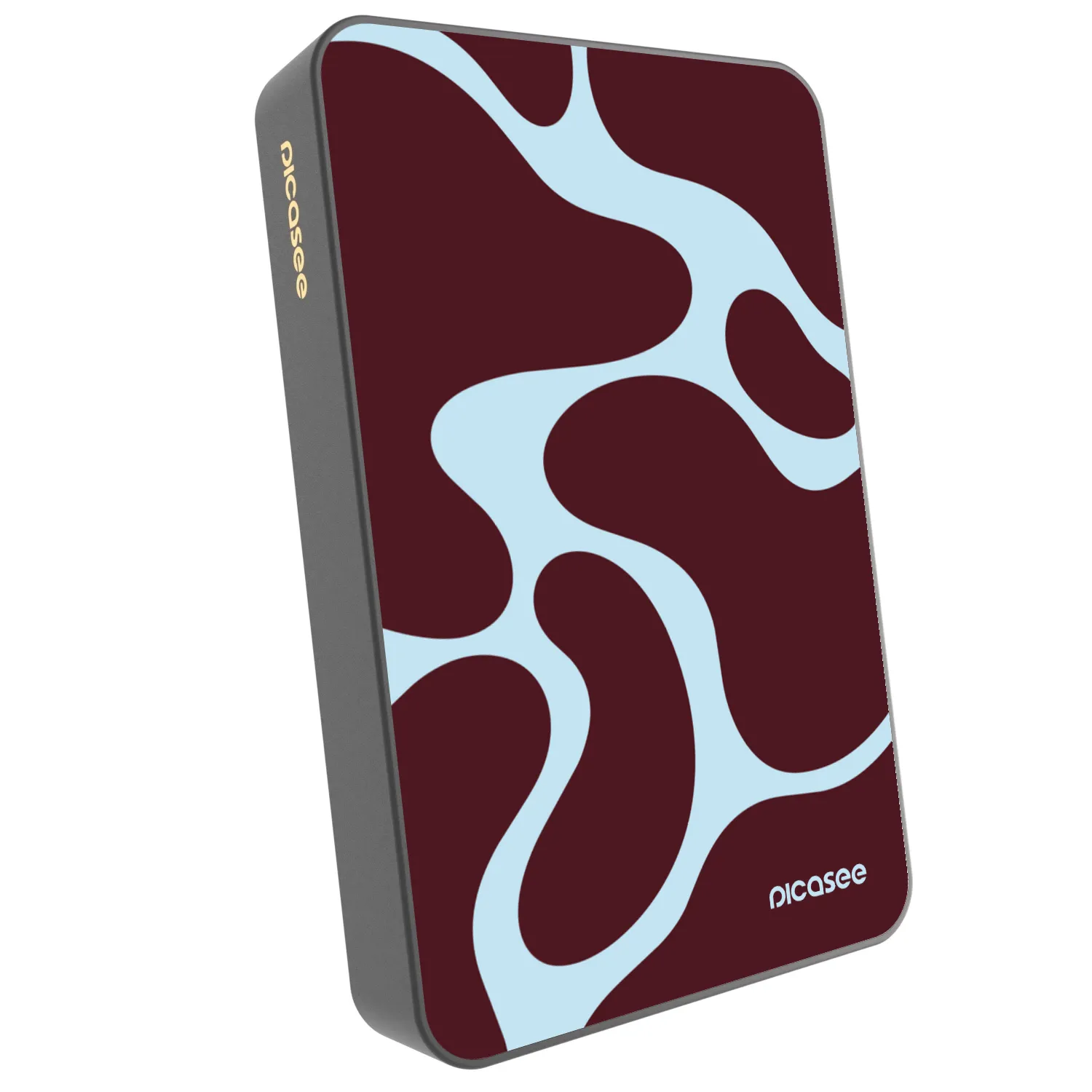 Picasee Powerbank με MagSafe 10 000 mAh Γκρί - Soft Detour