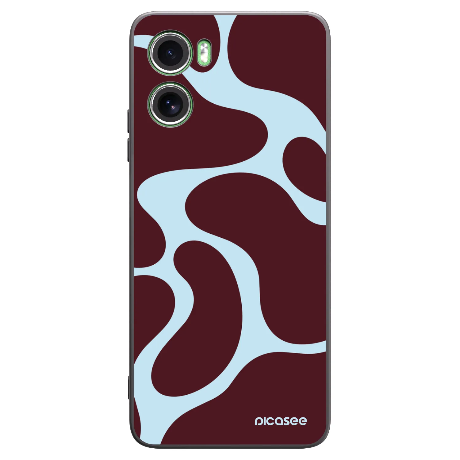 Picasee Μαύρη θήκη σιλικόνης για Motorola Moto G06 - Soft Detour
