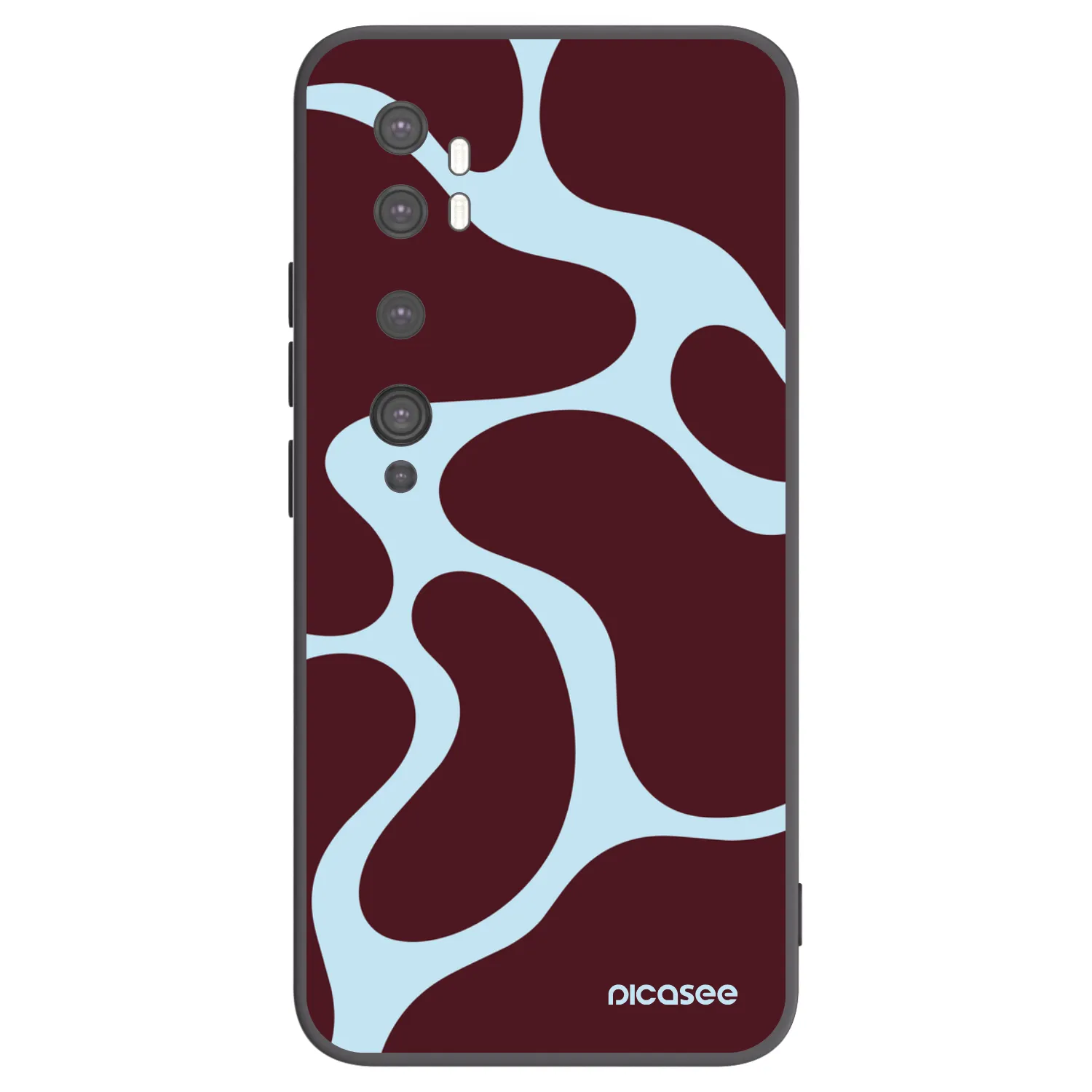 Picasee Μαύρη θήκη σιλικόνης για Xiaomi Mi Note 10 (Pro) - Soft Detour