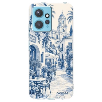 Picasee διαφανής θήκη σιλικόνης Xiaomi Redmi Note 12 4G - Calle Azul