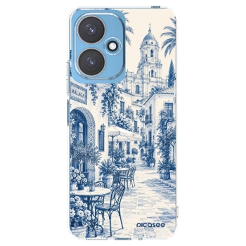 Picasee διαφανής θήκη σιλικόνης Xiaomi Redmi 13C 5G - Calle Azul