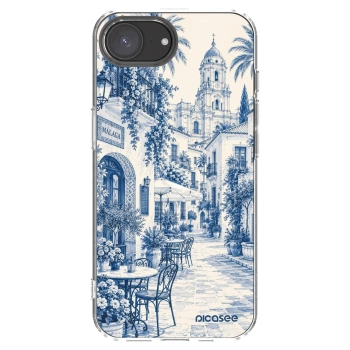 Picasee διαφανής θήκη σιλικόνης Apple iPhone 16e - Calle Azul