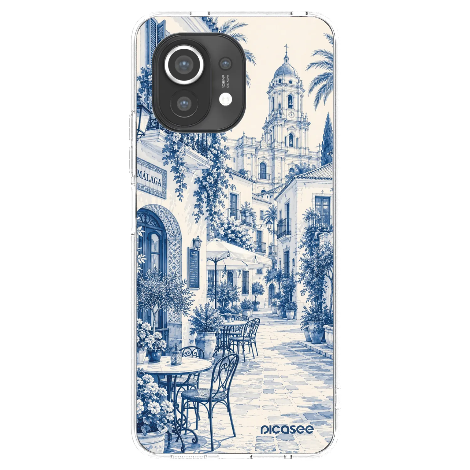 Picasee διαφανής θήκη σιλικόνης Xiaomi Mi 11 - Calle Azul