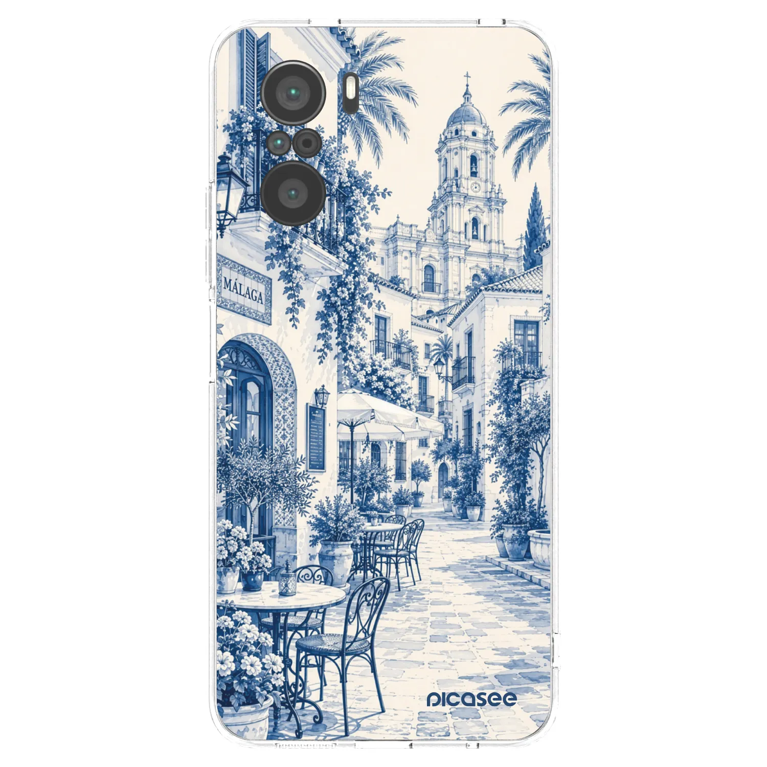 Picasee διαφανής θήκη σιλικόνης Xiaomi Poco F3 - Calle Azul