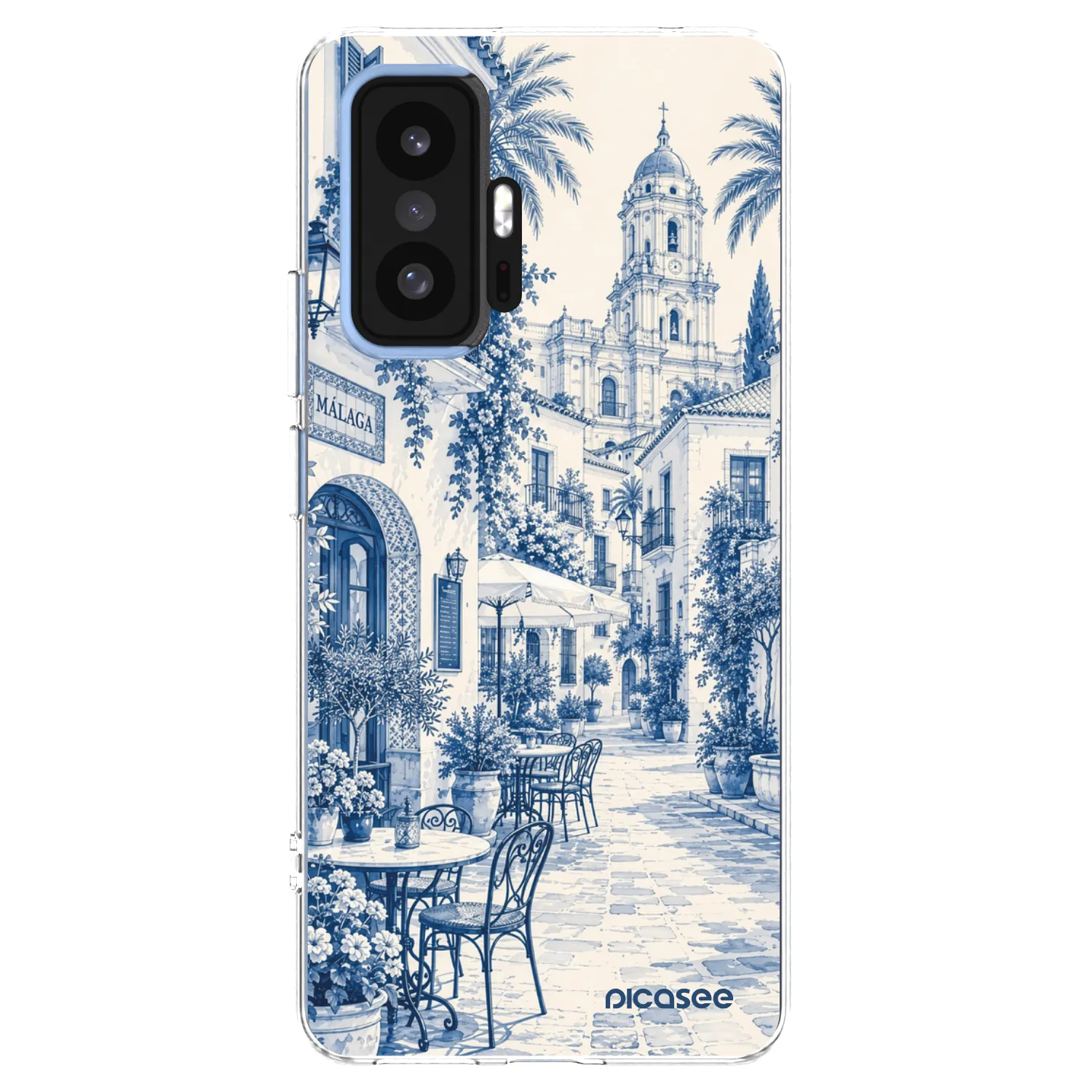 Picasee διαφανής θήκη σιλικόνης Xiaomi 11T - Calle Azul