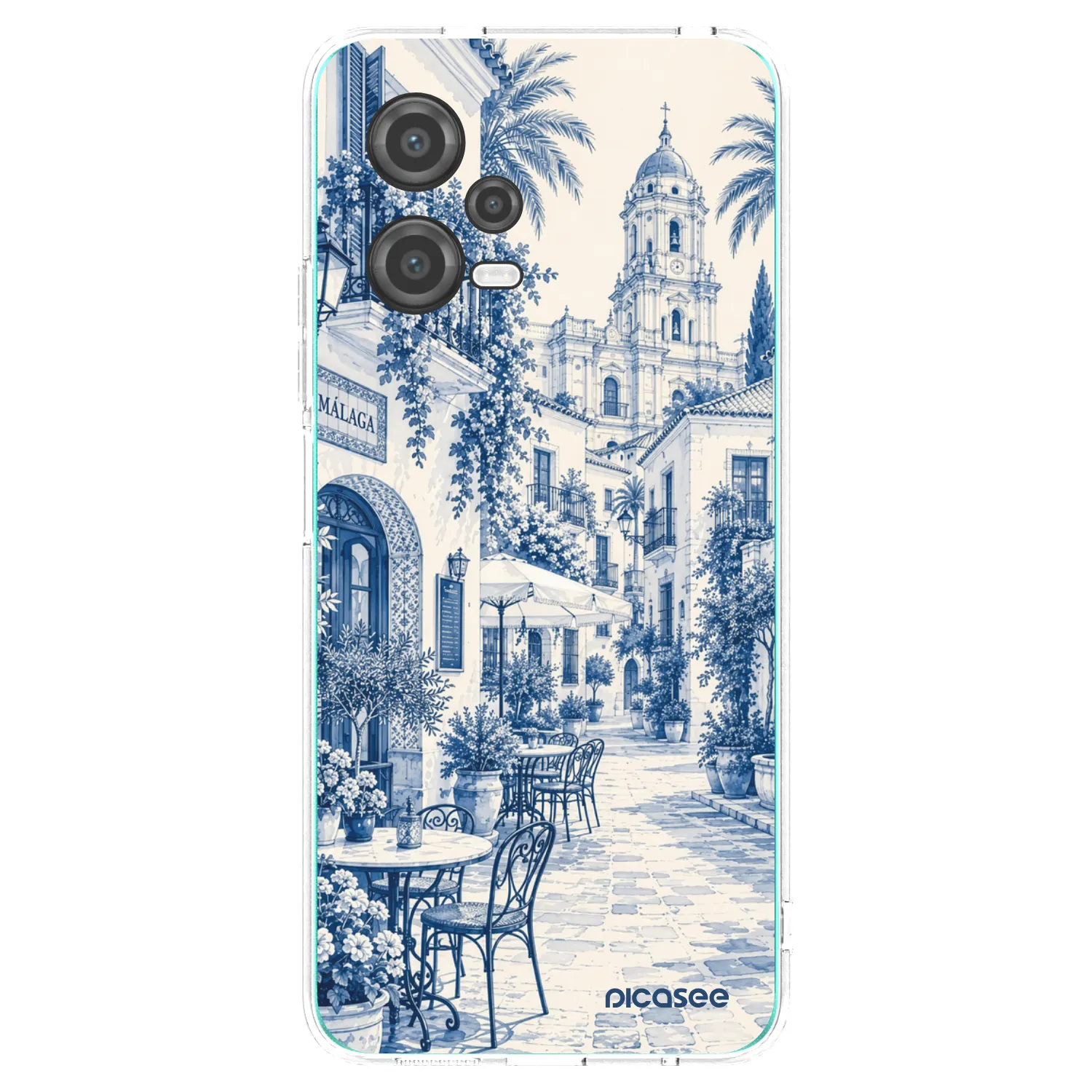 Picasee διαφανής θήκη σιλικόνης Xiaomi Poco X5 - Calle Azul