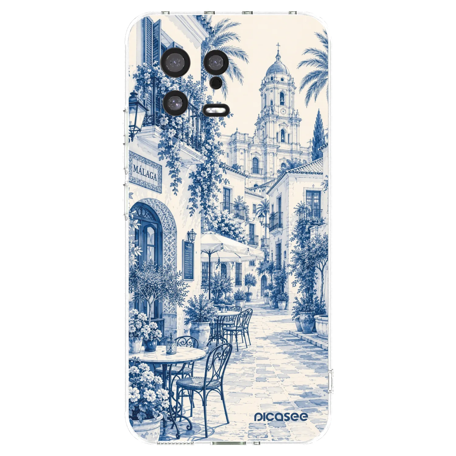 Picasee διαφανής θήκη σιλικόνης Xiaomi 13 - Calle Azul
