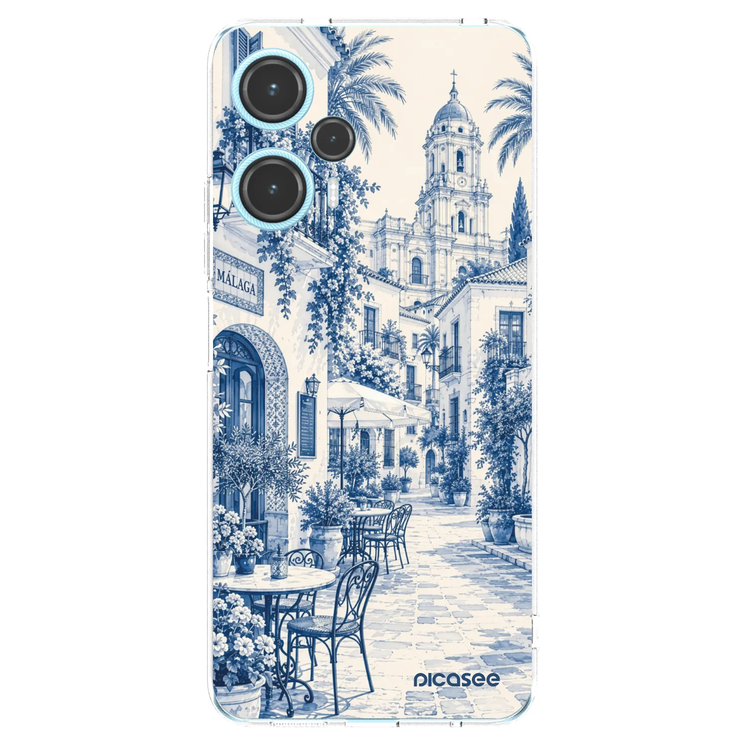 Picasee διαφανής θήκη σιλικόνης Xiaomi Poco F5 - Calle Azul