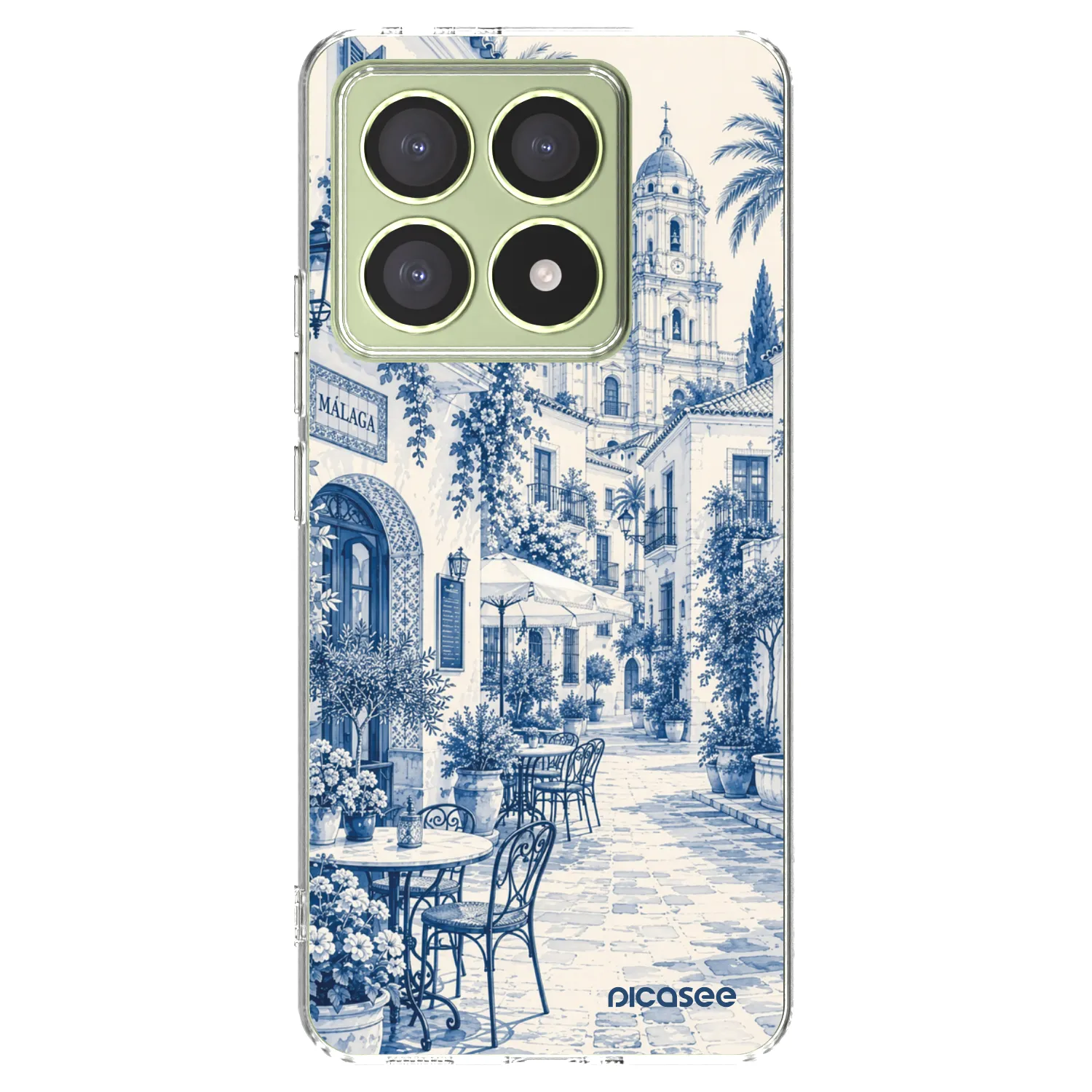 Picasee διαφανής θήκη σιλικόνης Xiaomi 14T - Calle Azul