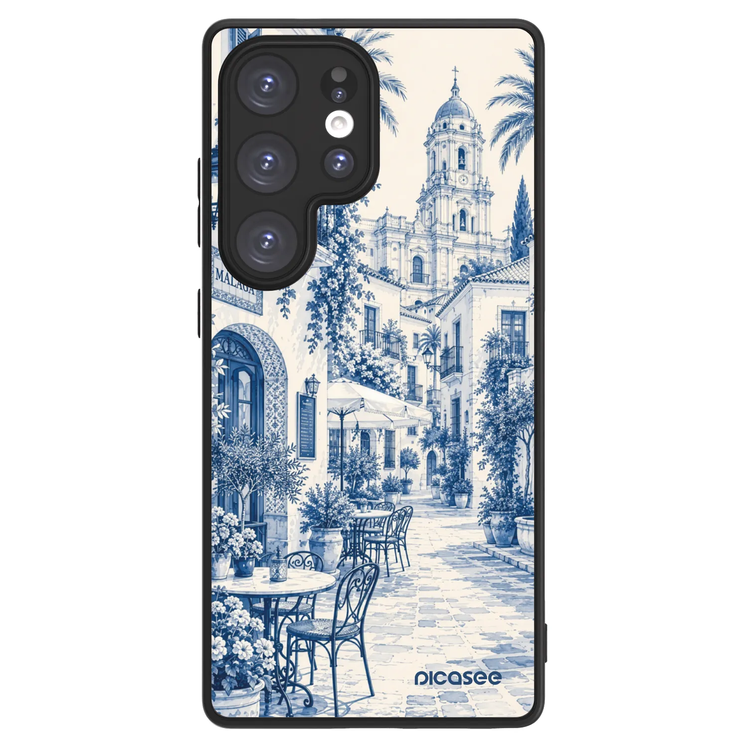 Picasee ULTIMATE CASE PowerShare για Samsung Galaxy S25 Ultra 5G - Calle Azul