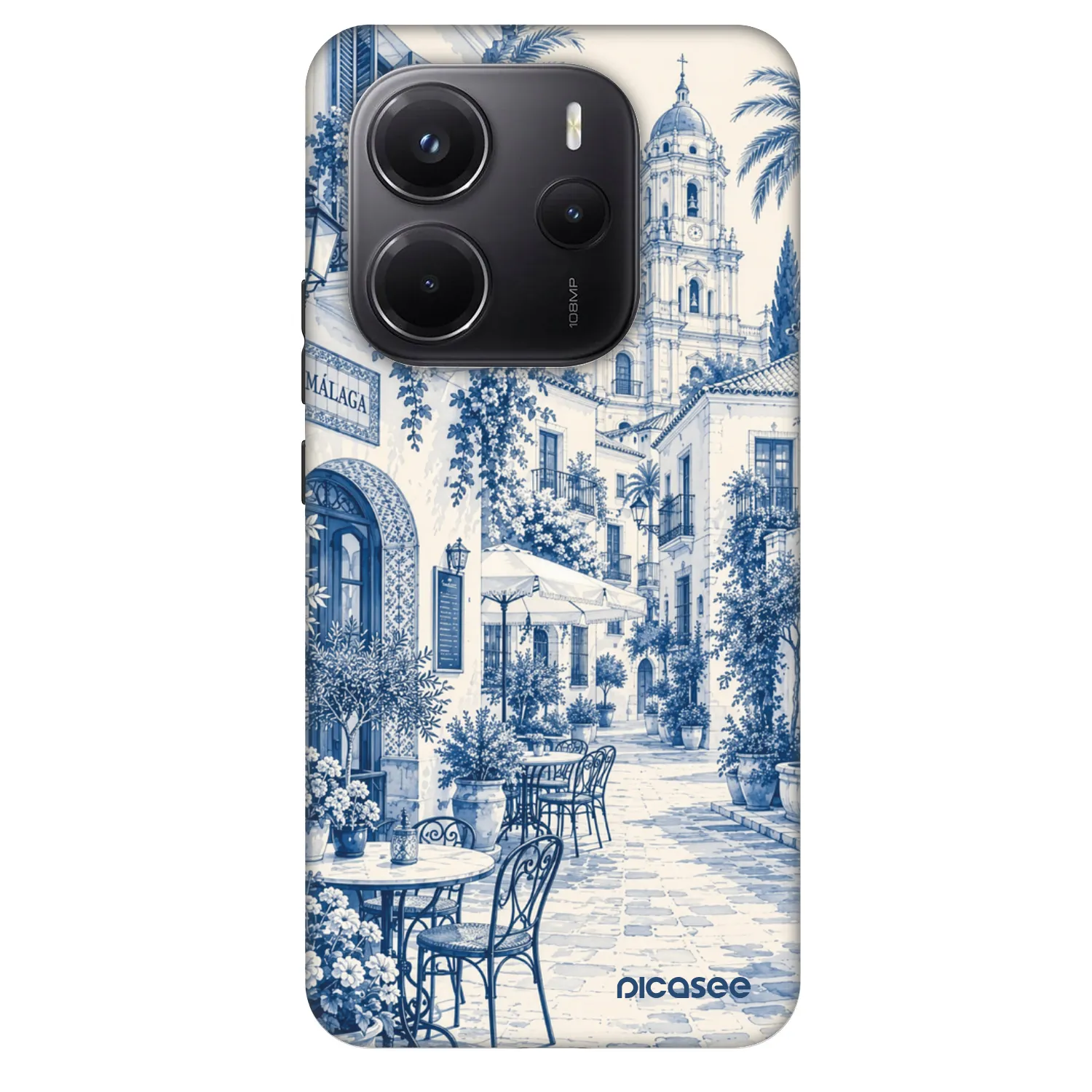 Picasee Fashion Case για Xiaomi Redmi Note 14 5G - Calle Azul