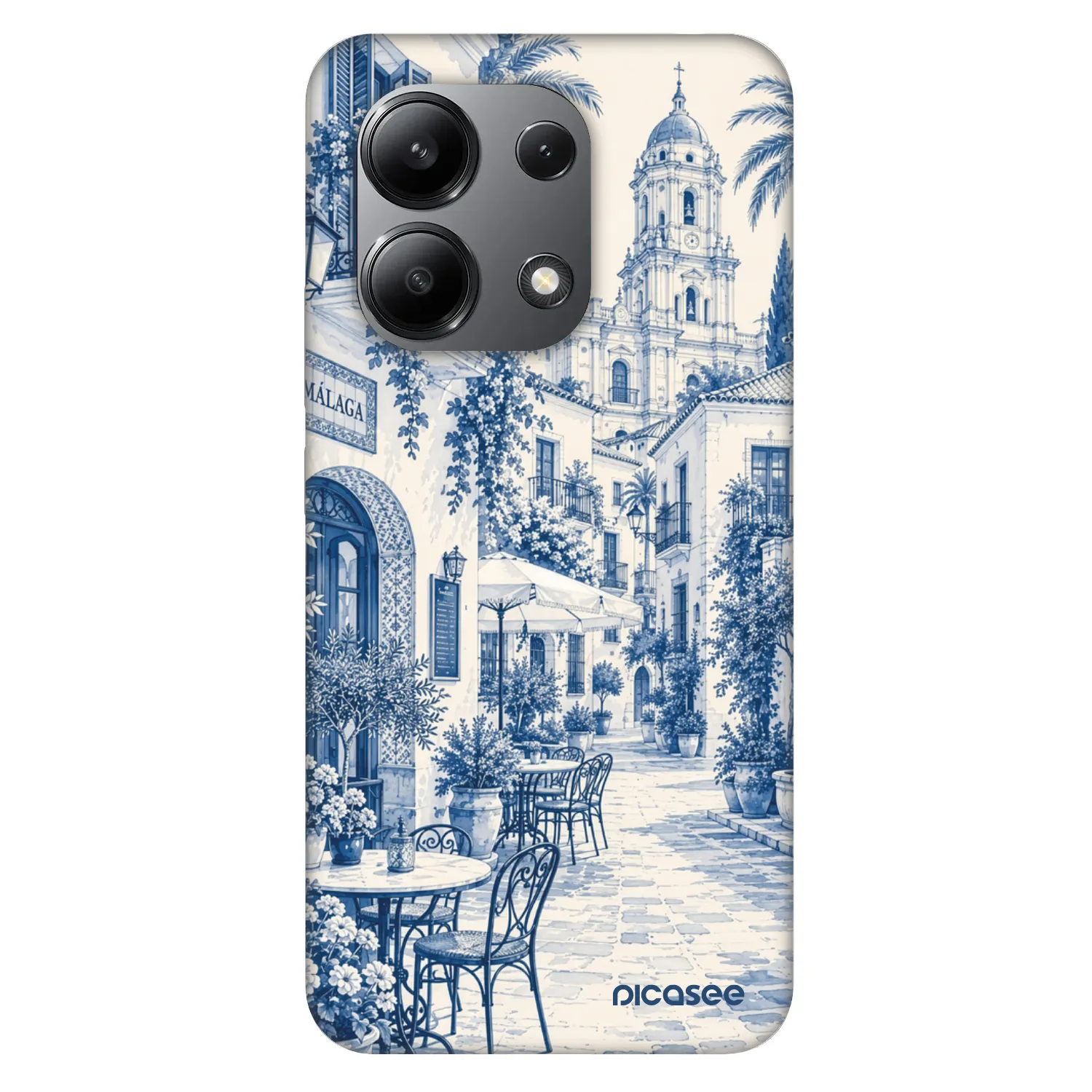 Picasee Fashion Case για Xiaomi Redmi Note 13 4G - Calle Azul