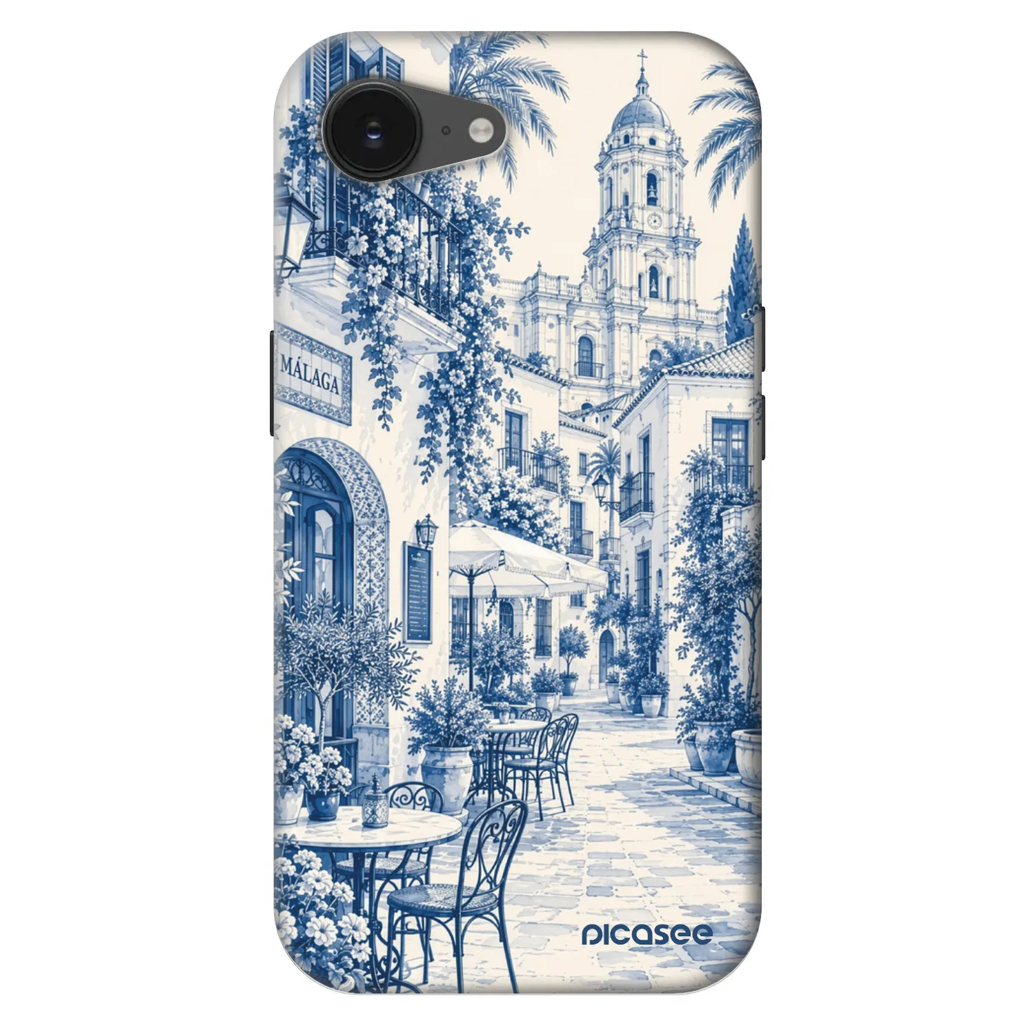 Picasee Fashion Case MagSafe για Apple iPhone 16e - Calle Azul