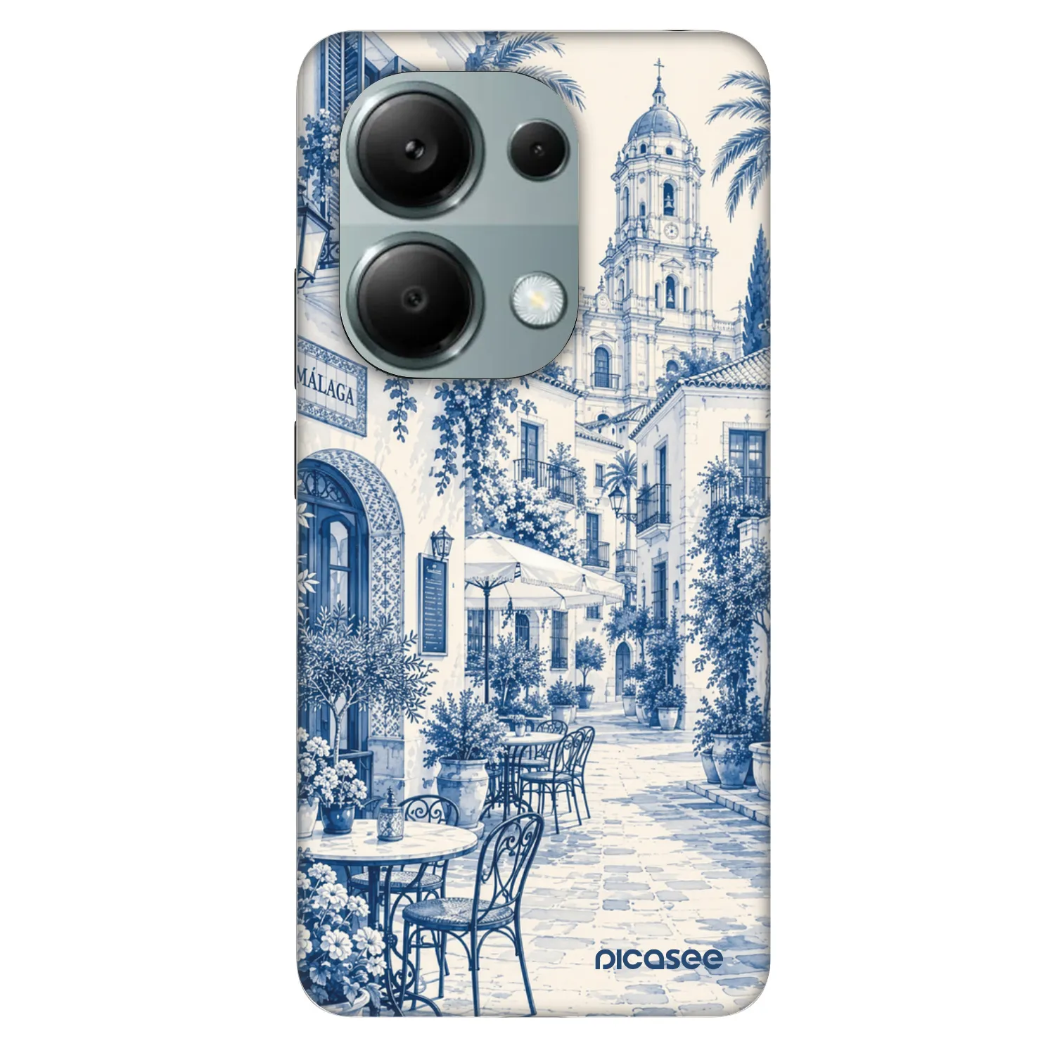 Picasee Fashion Case για Xiaomi Redmi Note 13 Pro 4G - Calle Azul