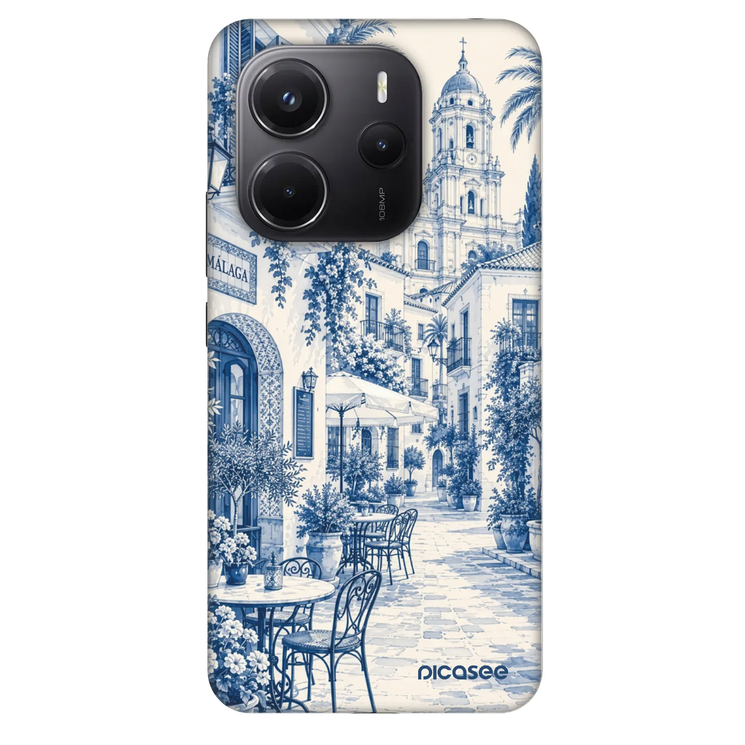 Picasee Fashion Case για Xiaomi Redmi Note 14 4G - Calle Azul