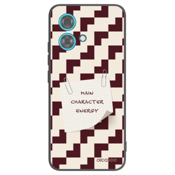 Picasee Μαύρη θήκη σιλικόνης για Motorola Edge 40 Neo - Lead Role