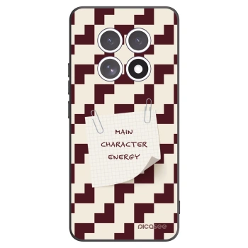 Picasee Μαύρη θήκη σιλικόνης για Xiaomi Redmi Note 15 4G - Lead Role