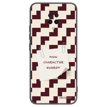 Picasee Μαύρη θήκη σιλικόνης για Xiaomi Redmi Note 9S - Lead Role