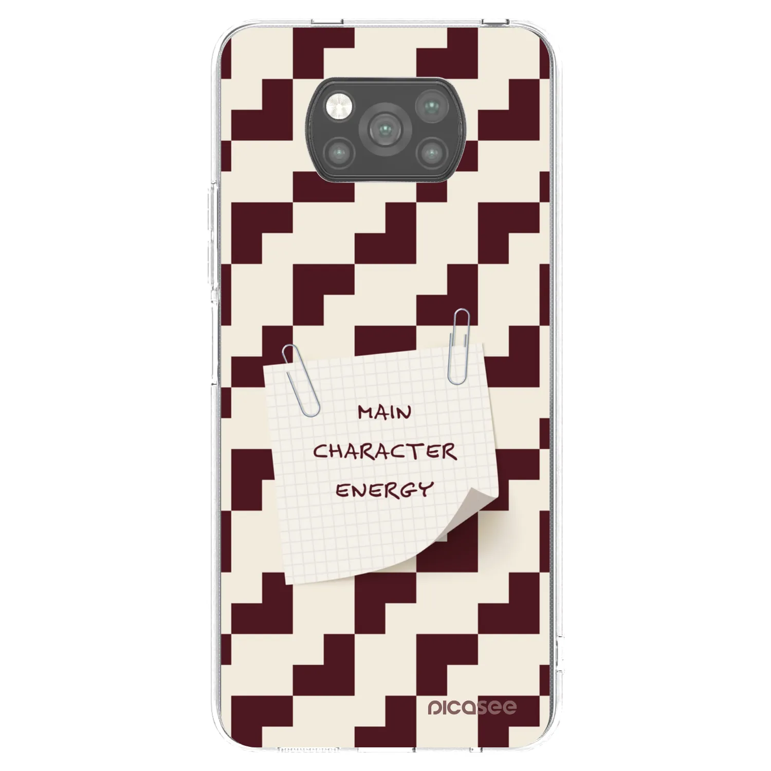 Picasee Μαύρη θήκη σιλικόνης για Xiaomi Poco X3 Pro - Lead Role