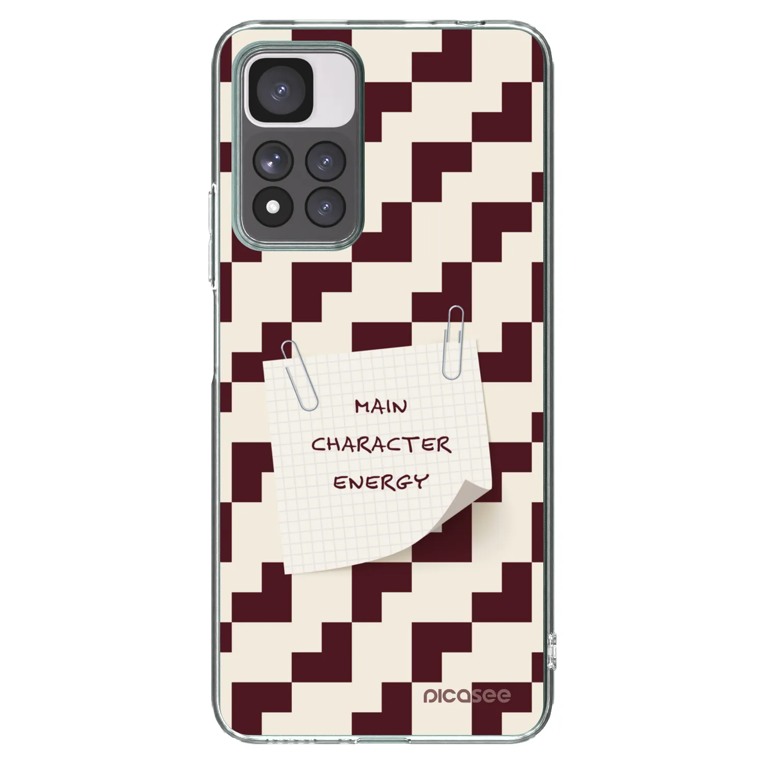 Picasee διαφανής θήκη σιλικόνης Xiaomi Redmi Note 11 Pro+ 5G - Lead Role