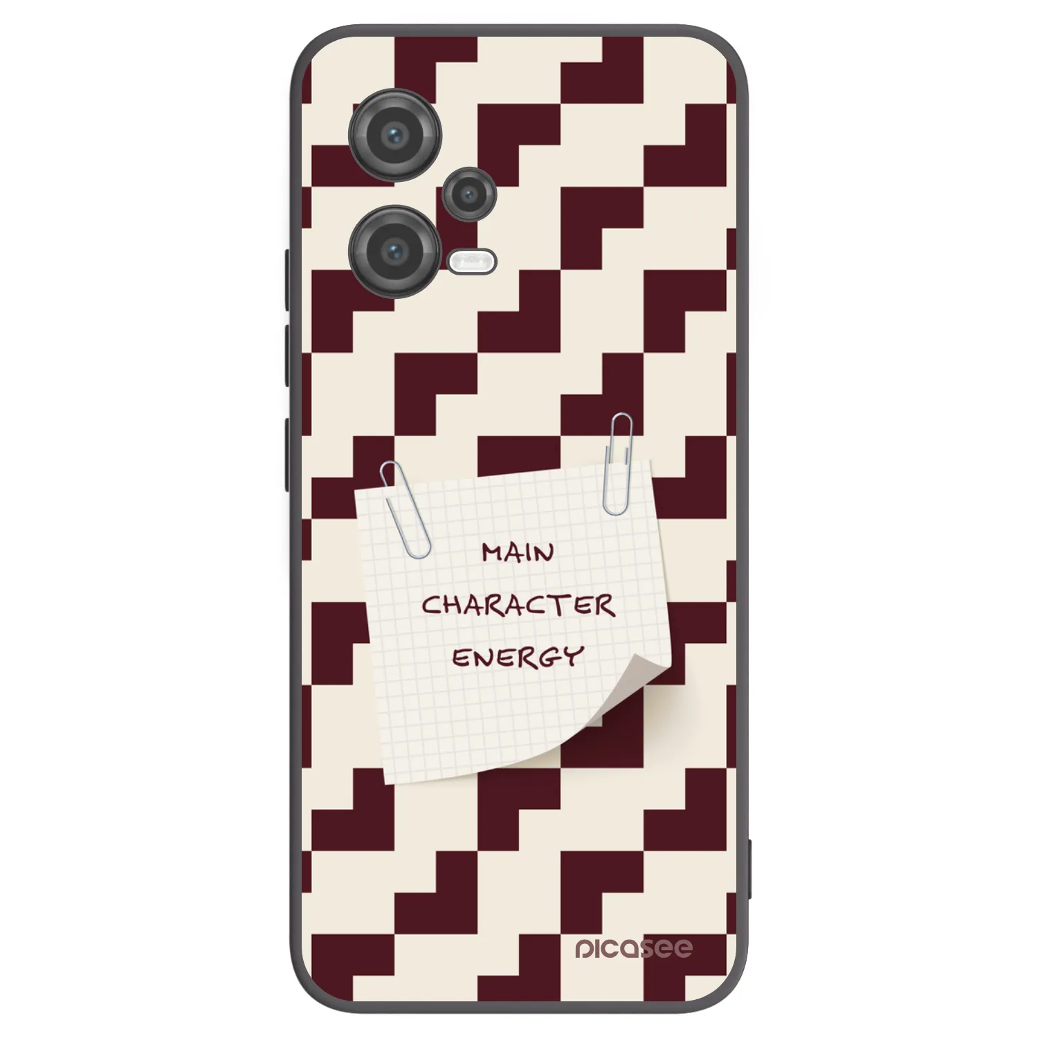 Picasee Μαύρη θήκη σιλικόνης για Xiaomi Poco X5 - Lead Role