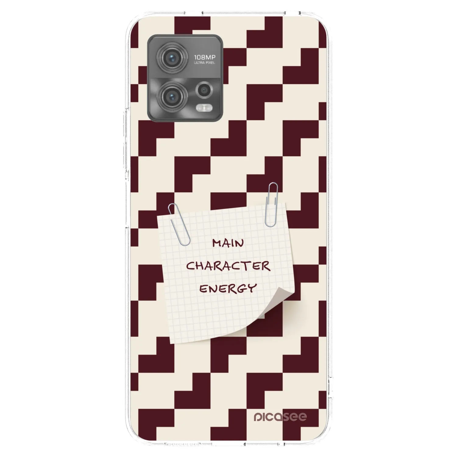 Picasee διαφανής θήκη σιλικόνης Motorola Moto G72 - Lead Role