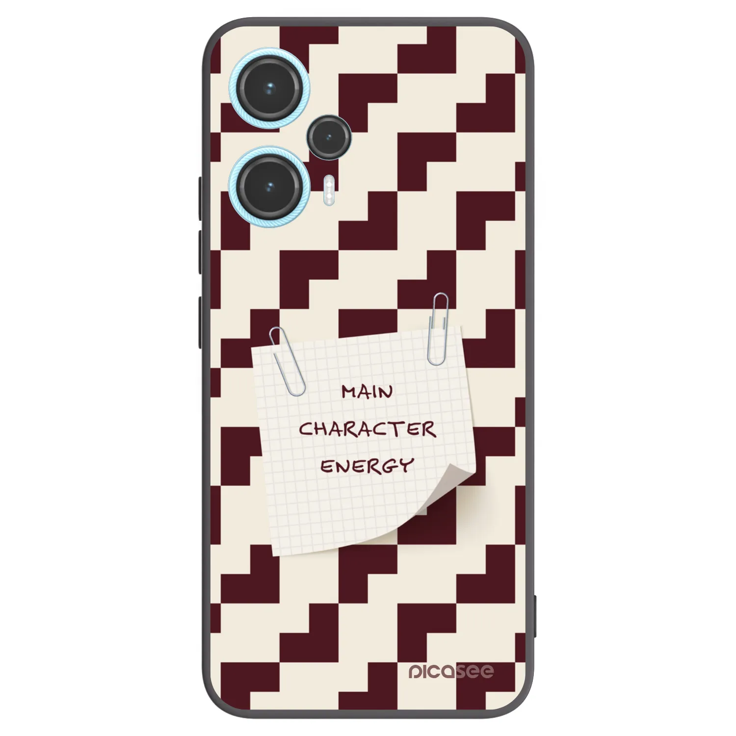 Picasee Μαύρη θήκη σιλικόνης για Xiaomi Poco F5 - Lead Role