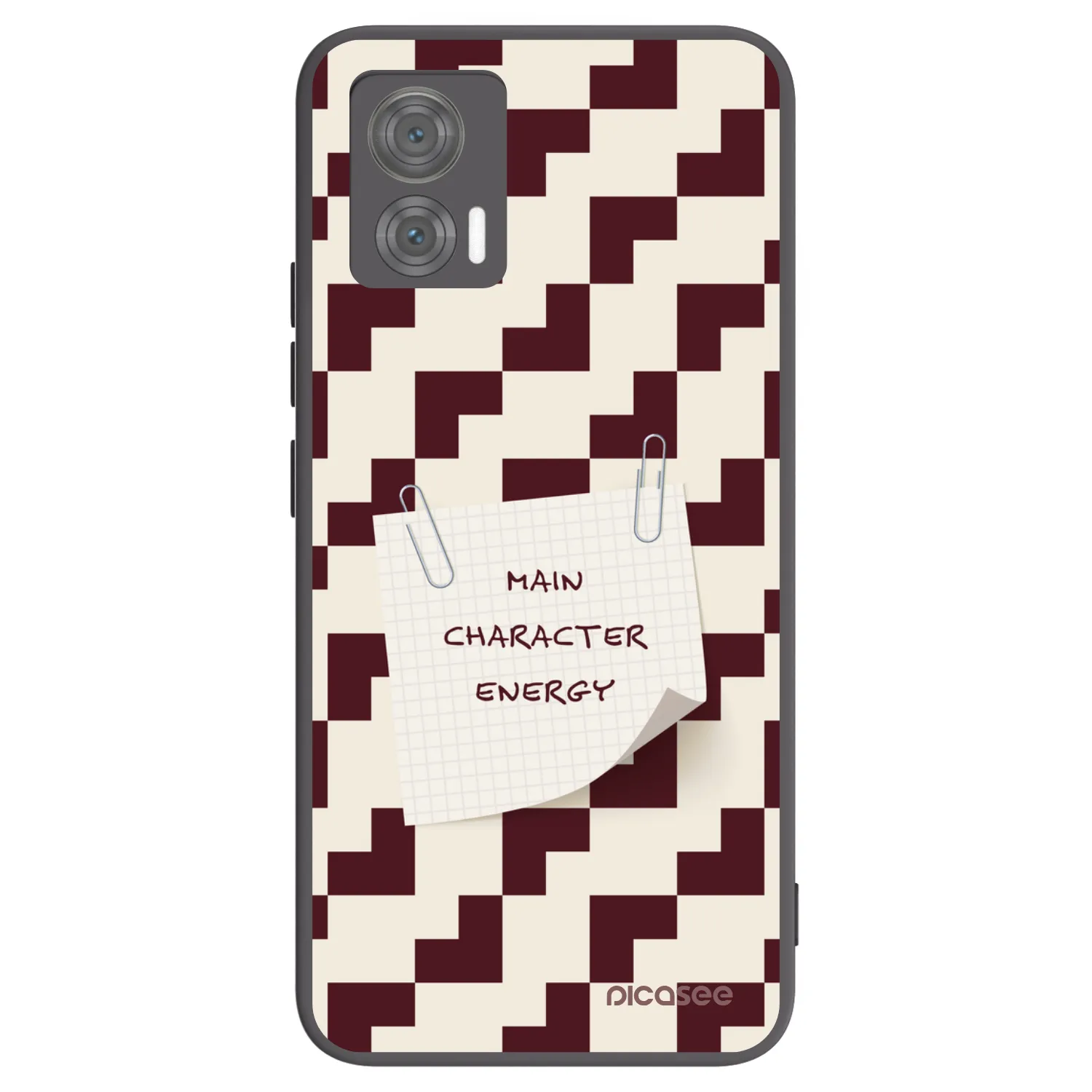 Picasee Μαύρη θήκη σιλικόνης για Motorola Edge 30 Neo - Lead Role