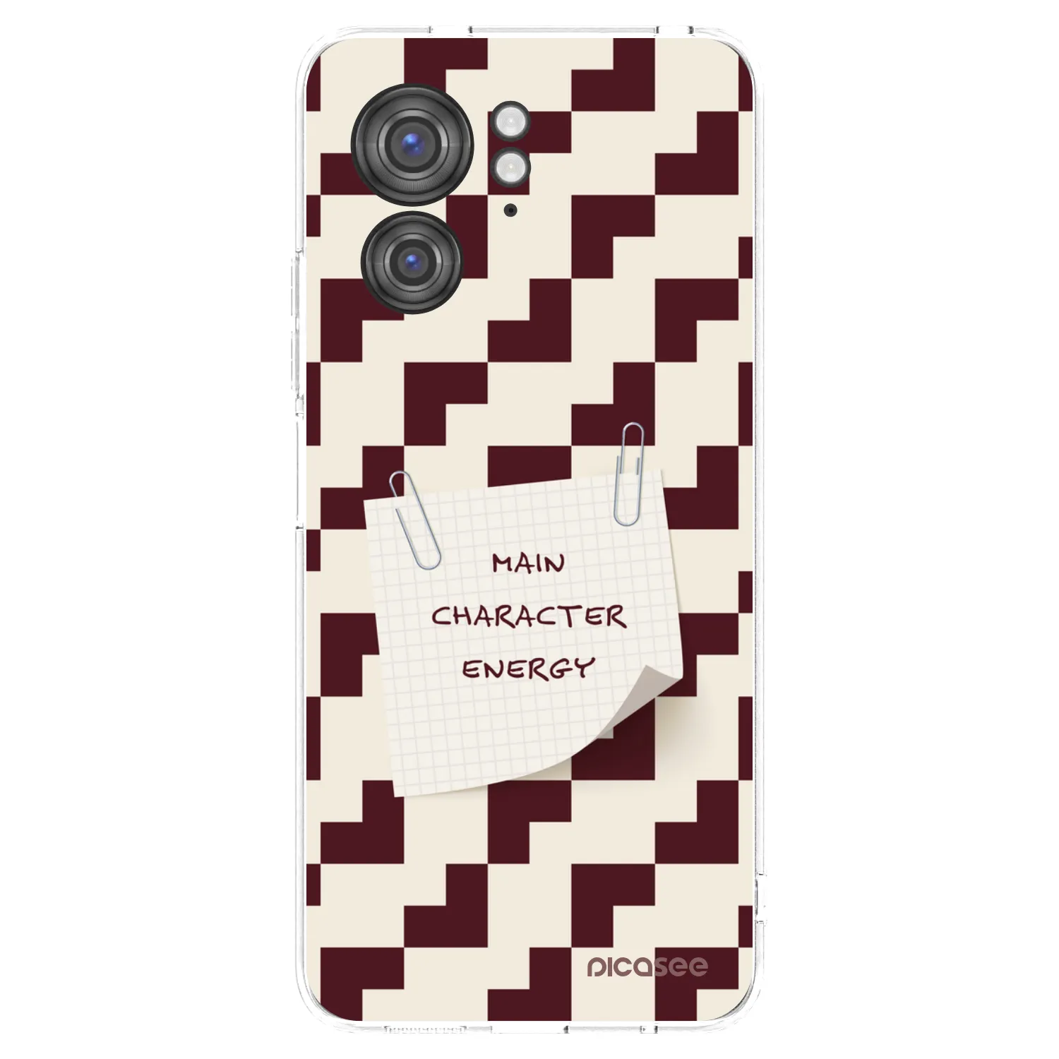Picasee διαφανής θήκη σιλικόνης Motorola Edge 40 - Lead Role