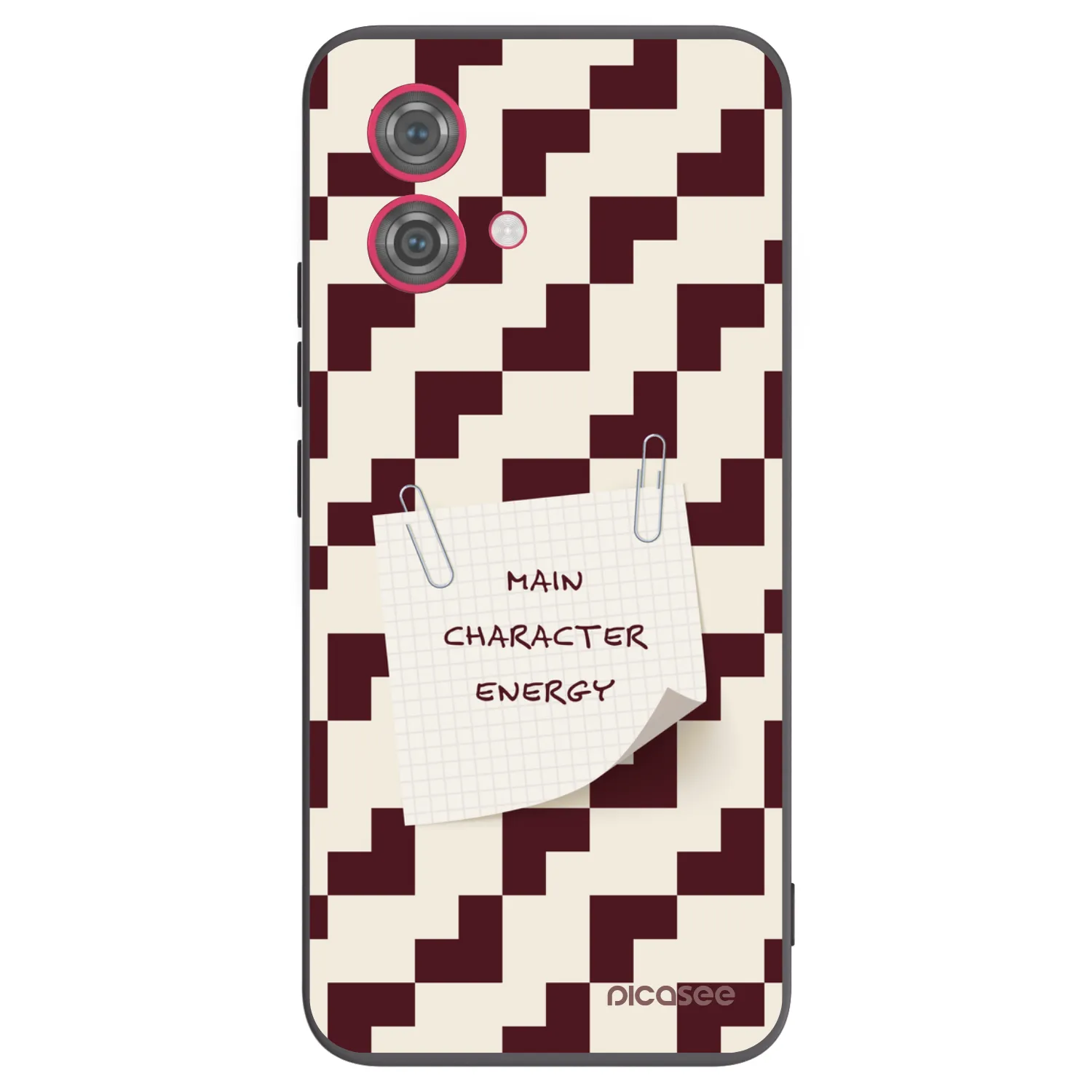Picasee Μαύρη θήκη σιλικόνης για Motorola Moto G84 5G - Lead Role