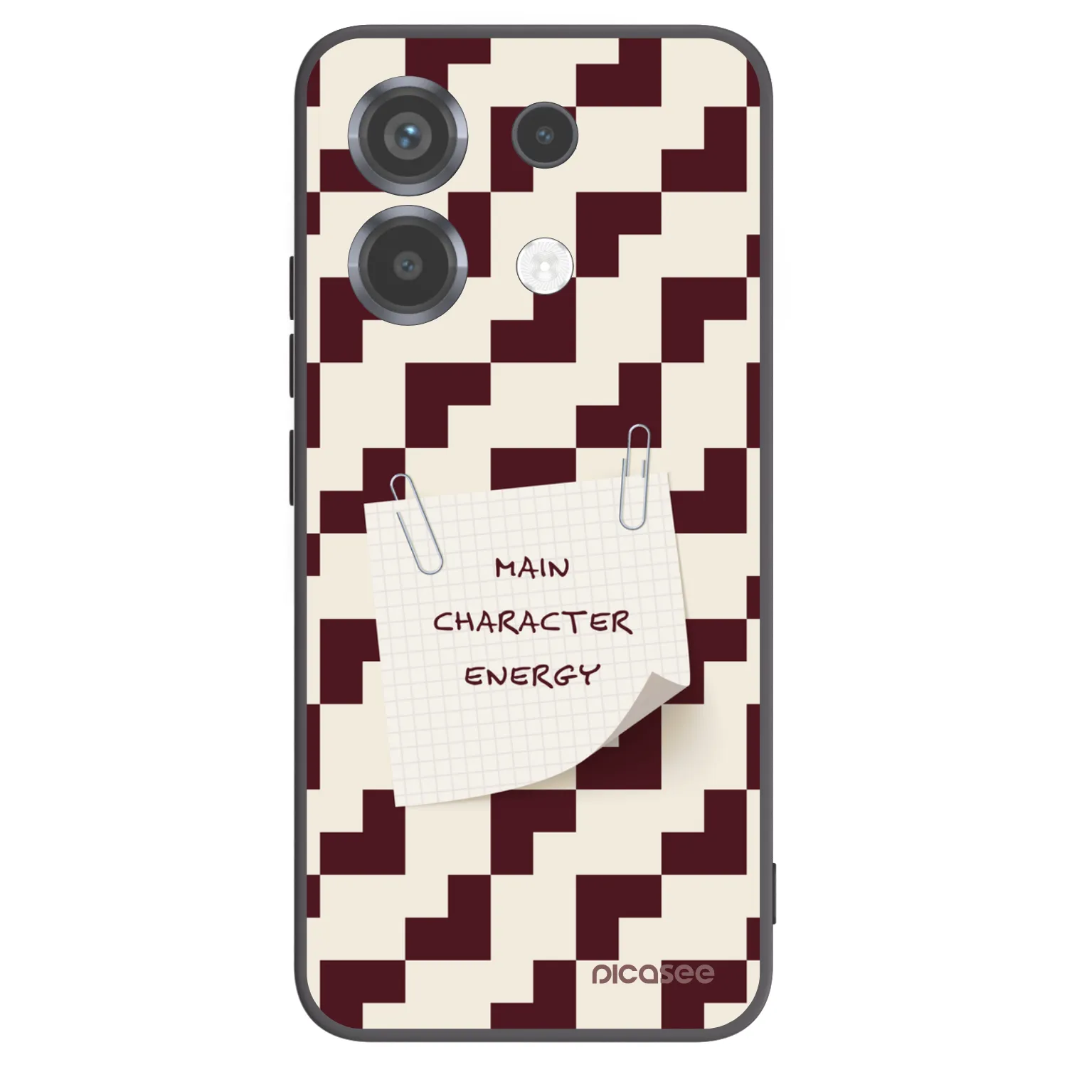 Picasee Μαύρη θήκη σιλικόνης για Xiaomi Poco X6 - Lead Role
