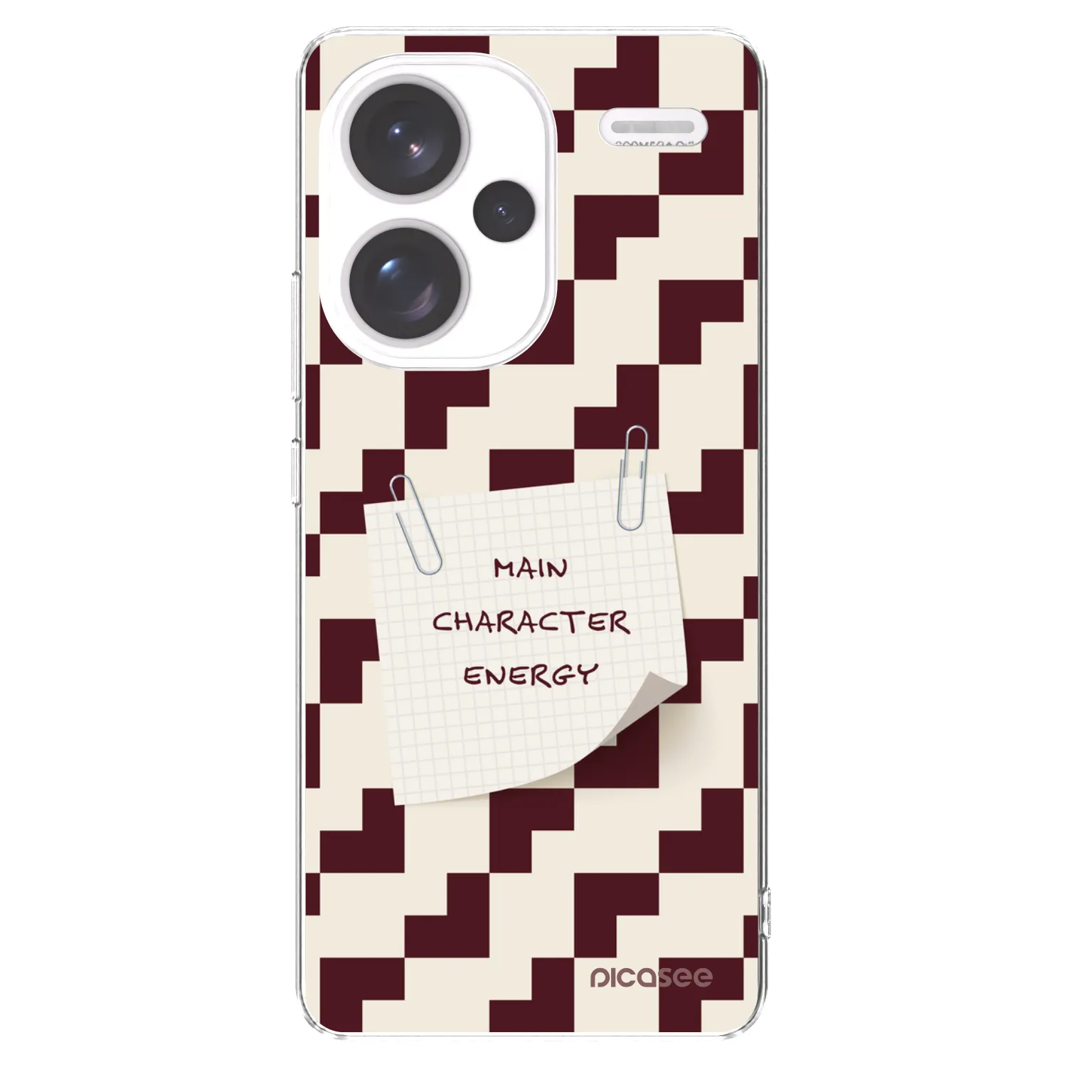 Picasee διαφανής θήκη σιλικόνης Xiaomi Redmi Note 13 Pro+ 5G - Lead Role