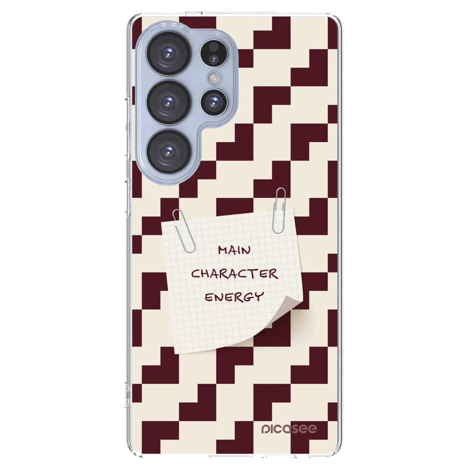 Picasee διαφανής θήκη σιλικόνης Samsung Galaxy S25 Ultra 5G - Lead Role
