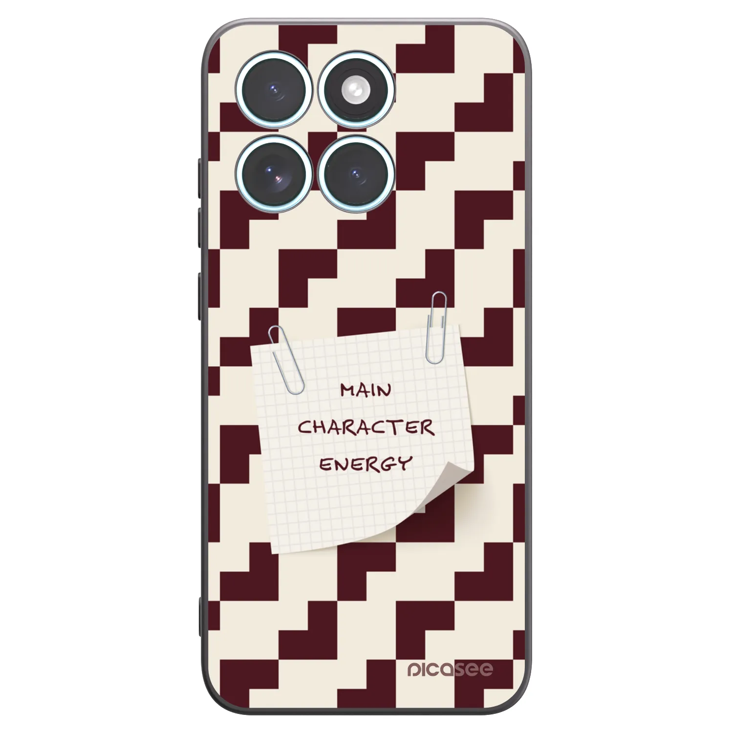 Picasee Μαύρη θήκη σιλικόνης για Motorola Edge 70 Fusion - Lead Role