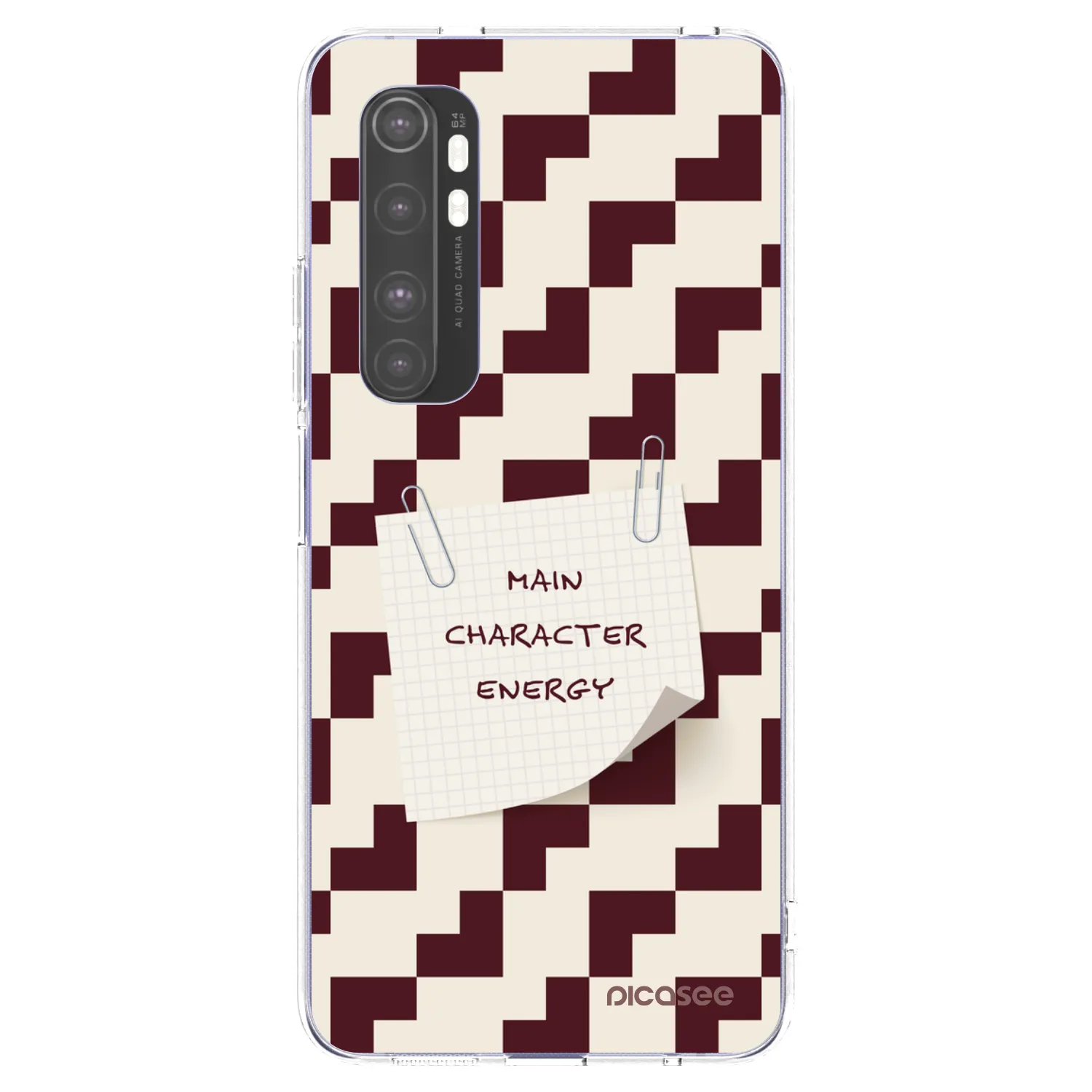 Picasee διαφανής θήκη σιλικόνης Xiaomi Mi Note 10 Lite - Lead Role