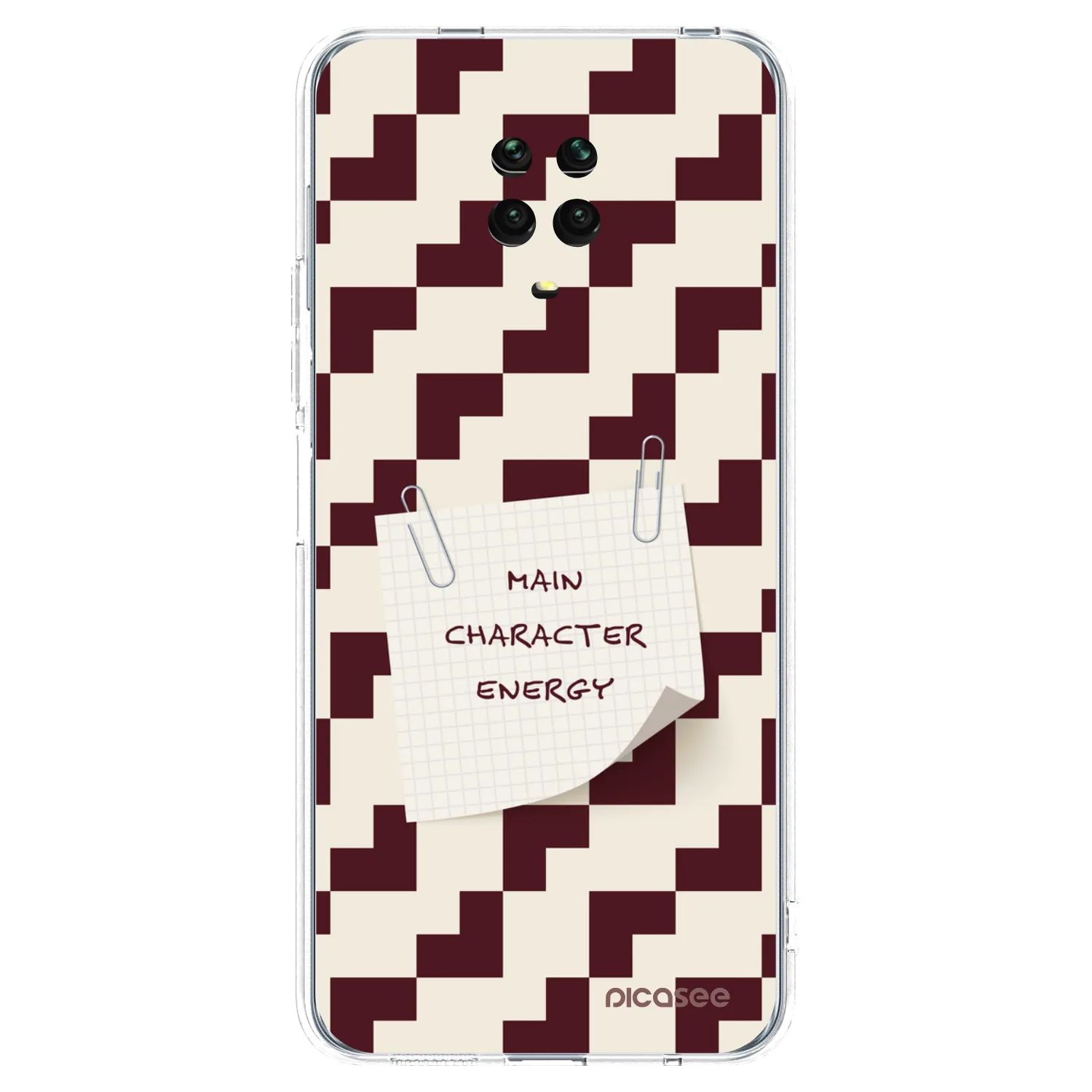 Picasee διαφανής θήκη σιλικόνης Xiaomi Redmi Note 9S - Lead Role