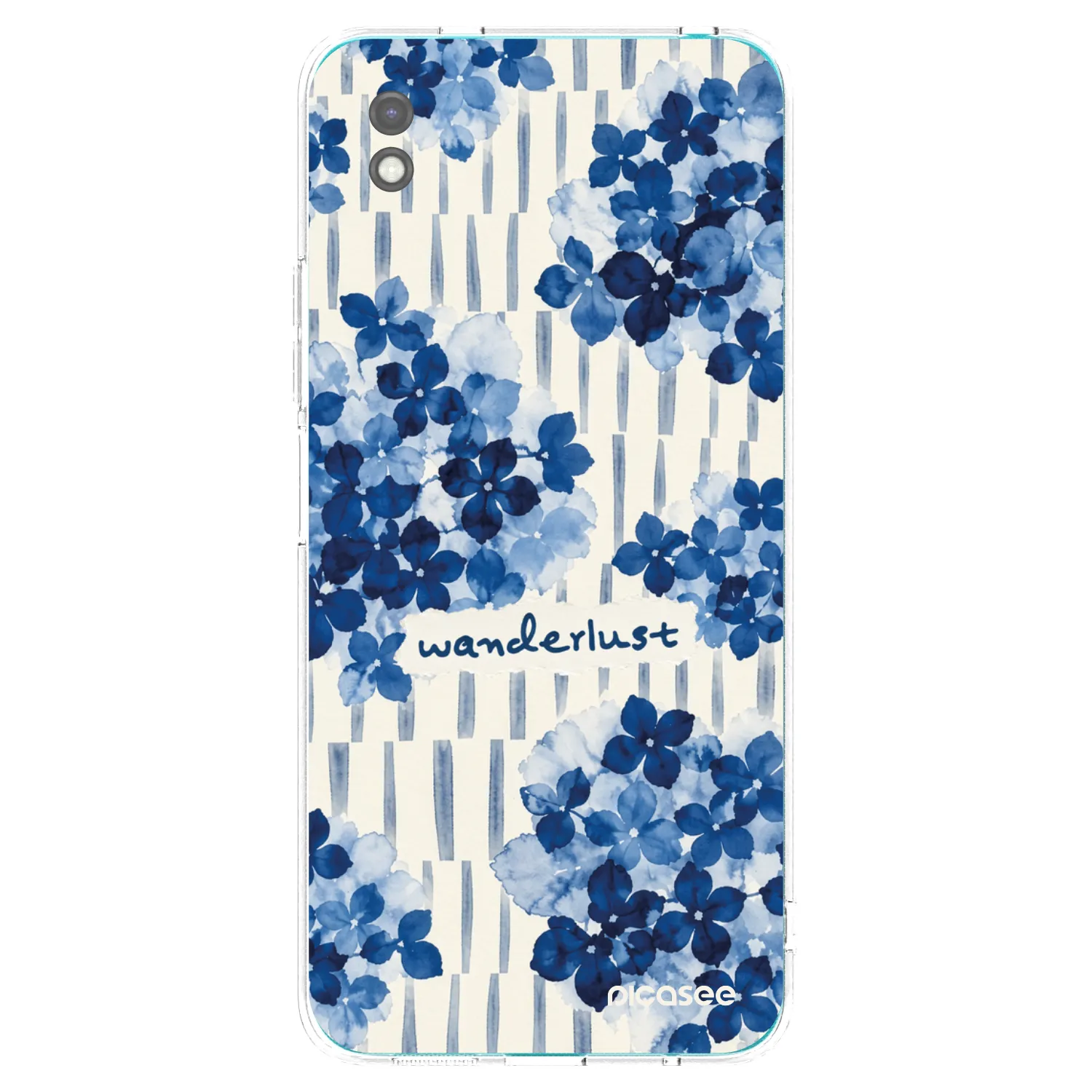 Picasee Μαύρη θήκη σιλικόνης για Xiaomi Redmi 9A - Azorea
