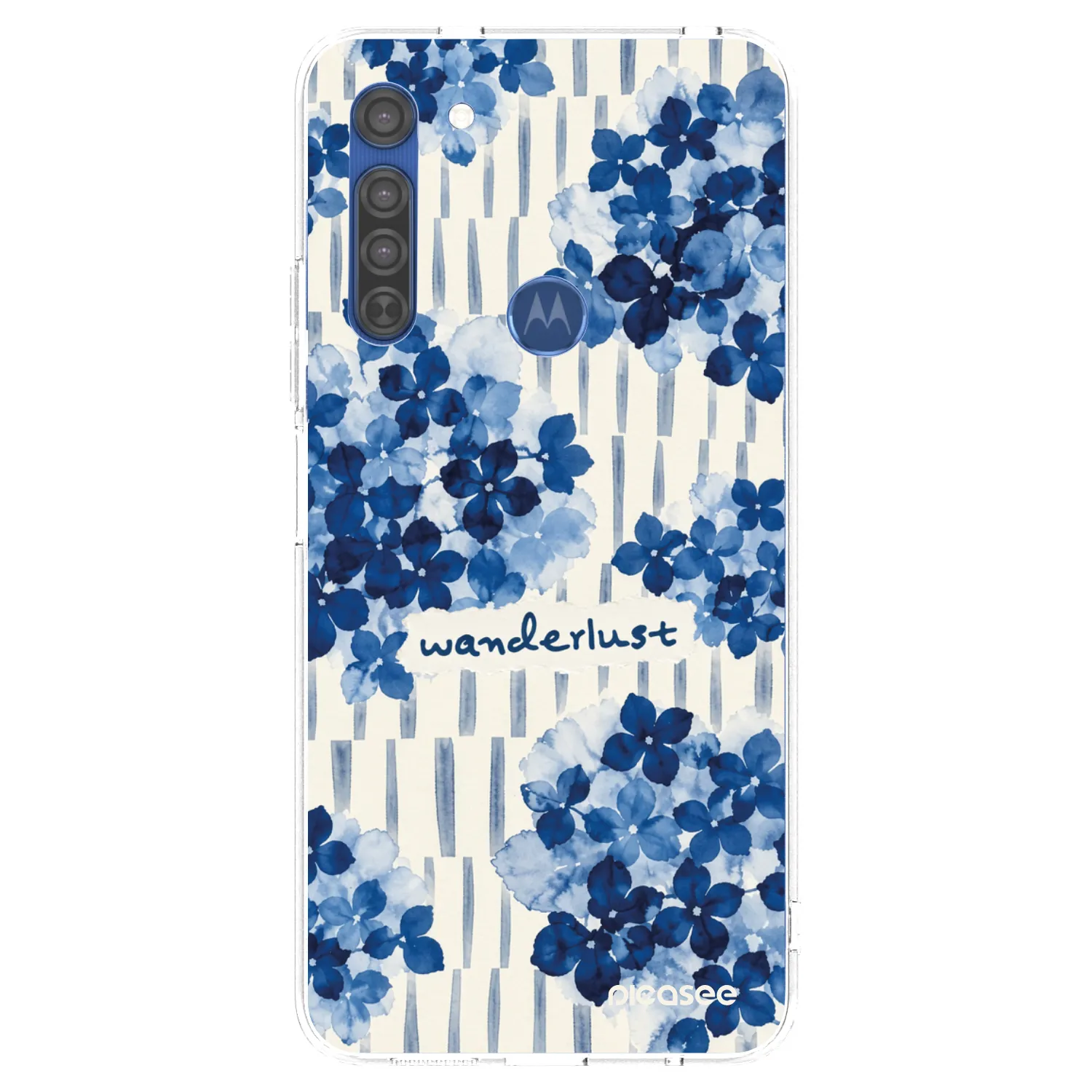 Picasee διαφανής θήκη σιλικόνης Motorola Moto G8 - Azorea