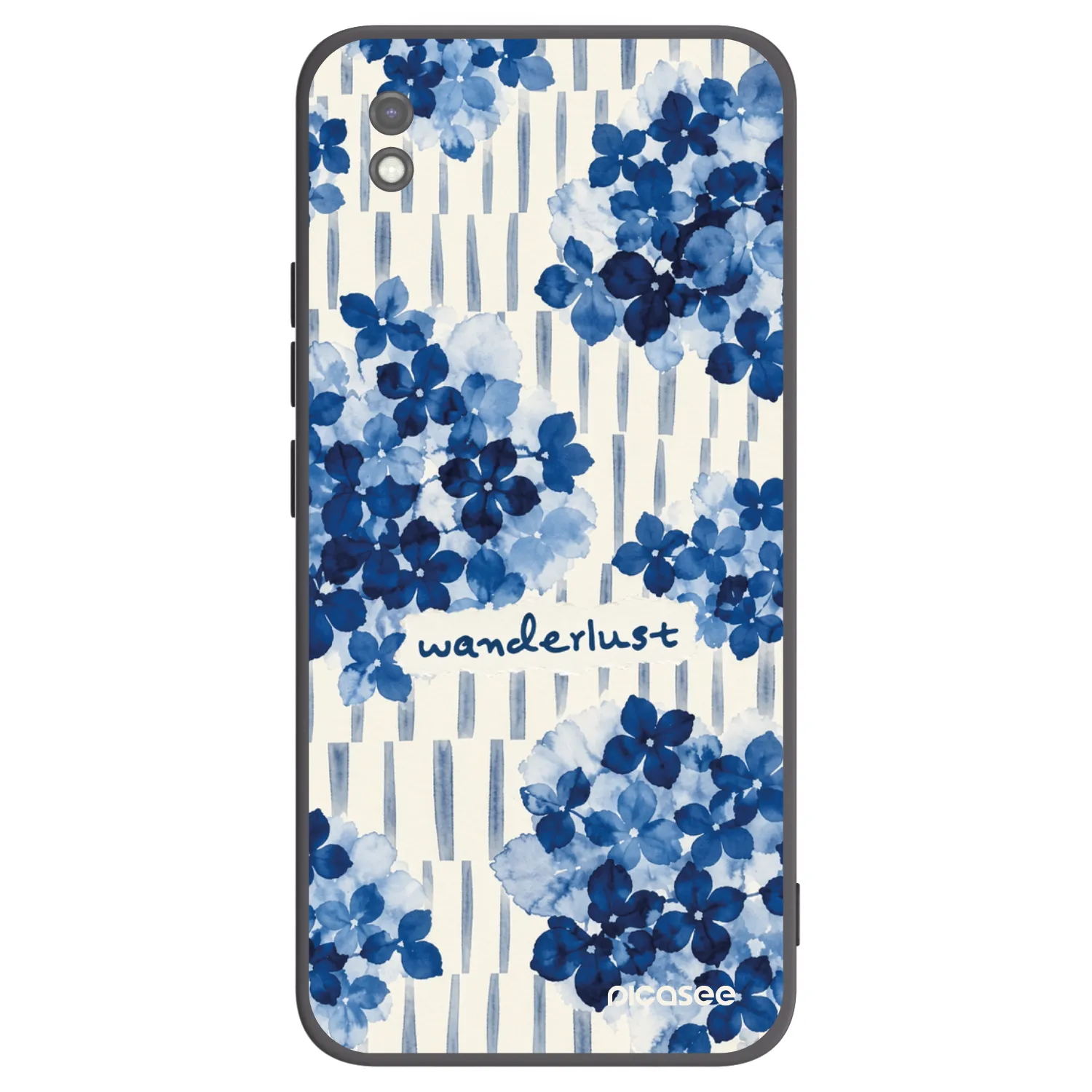 Picasee Μαύρη θήκη σιλικόνης για Xiaomi Redmi 9AT - Azorea