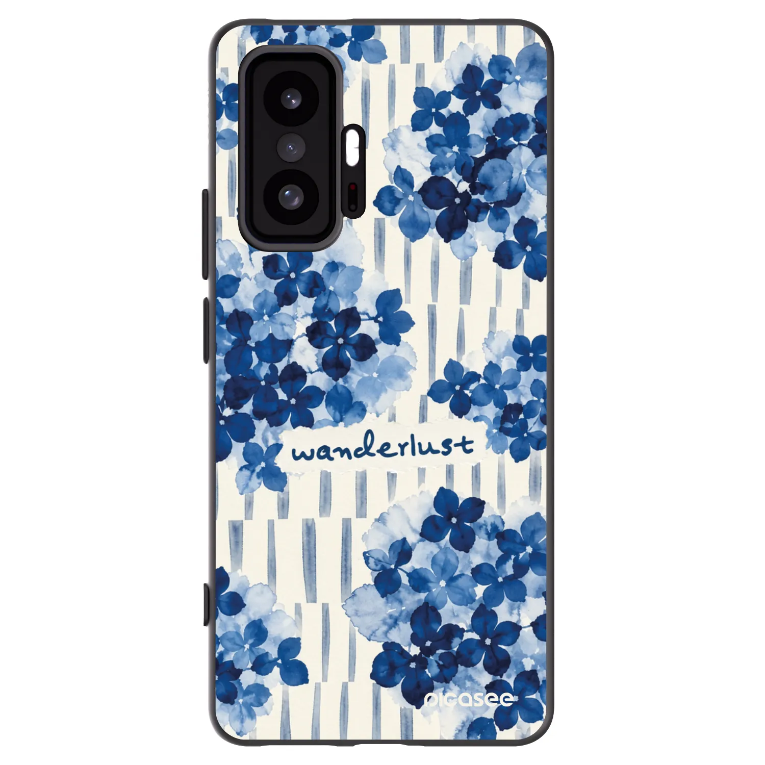 Picasee Μαύρη θήκη σιλικόνης για Xiaomi 11T - Azorea