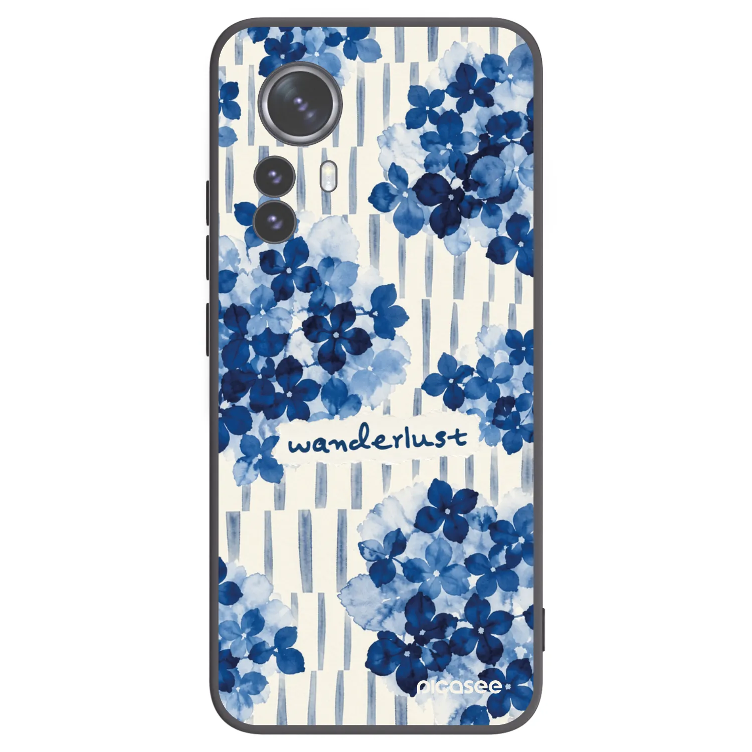 Picasee Μαύρη θήκη σιλικόνης για Xiaomi 12 Pro - Azorea