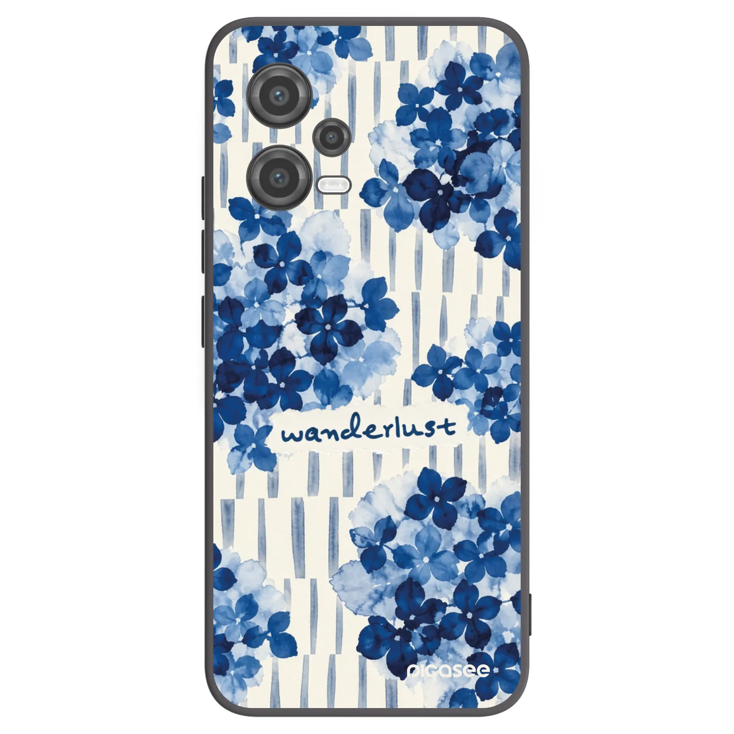 Picasee Μαύρη θήκη σιλικόνης για Xiaomi Poco X5 - Azorea