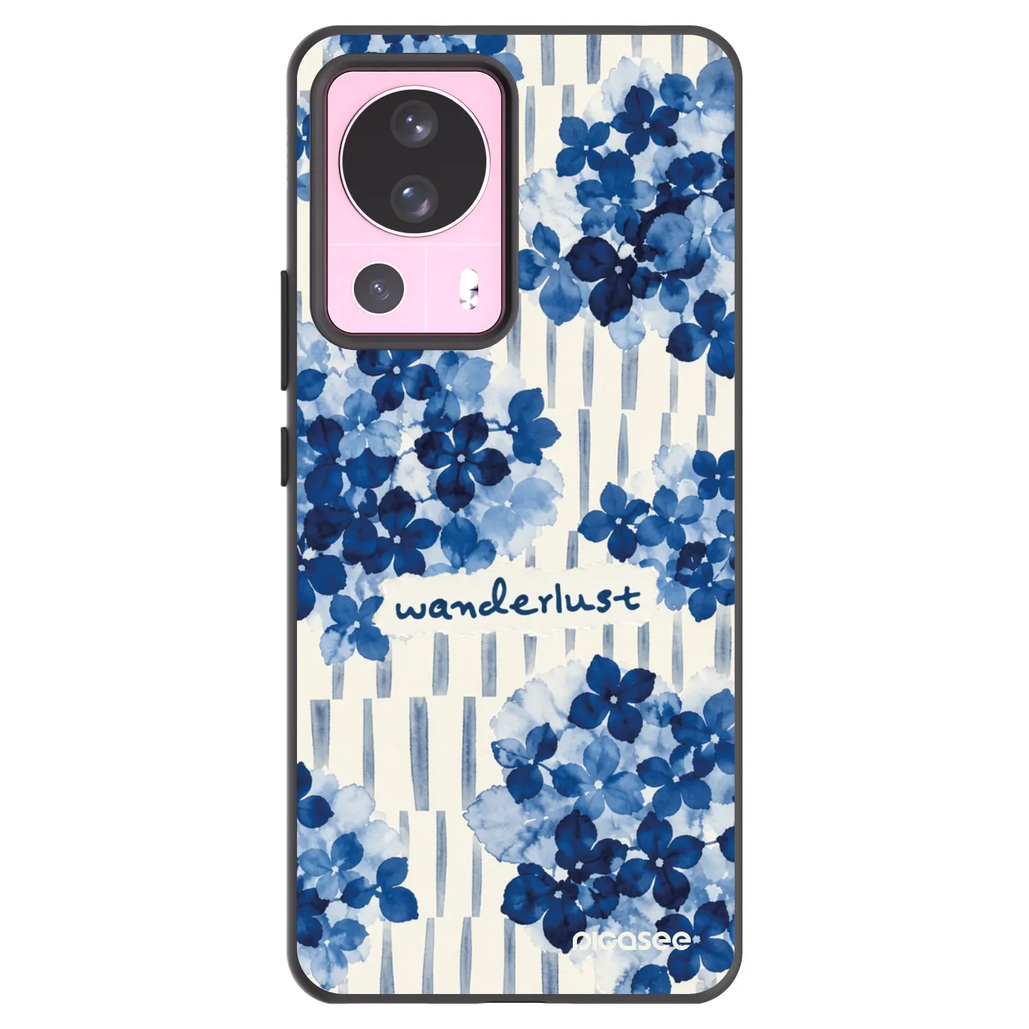 Picasee Μαύρη θήκη σιλικόνης για Xiaomi 13 Lite - Azorea