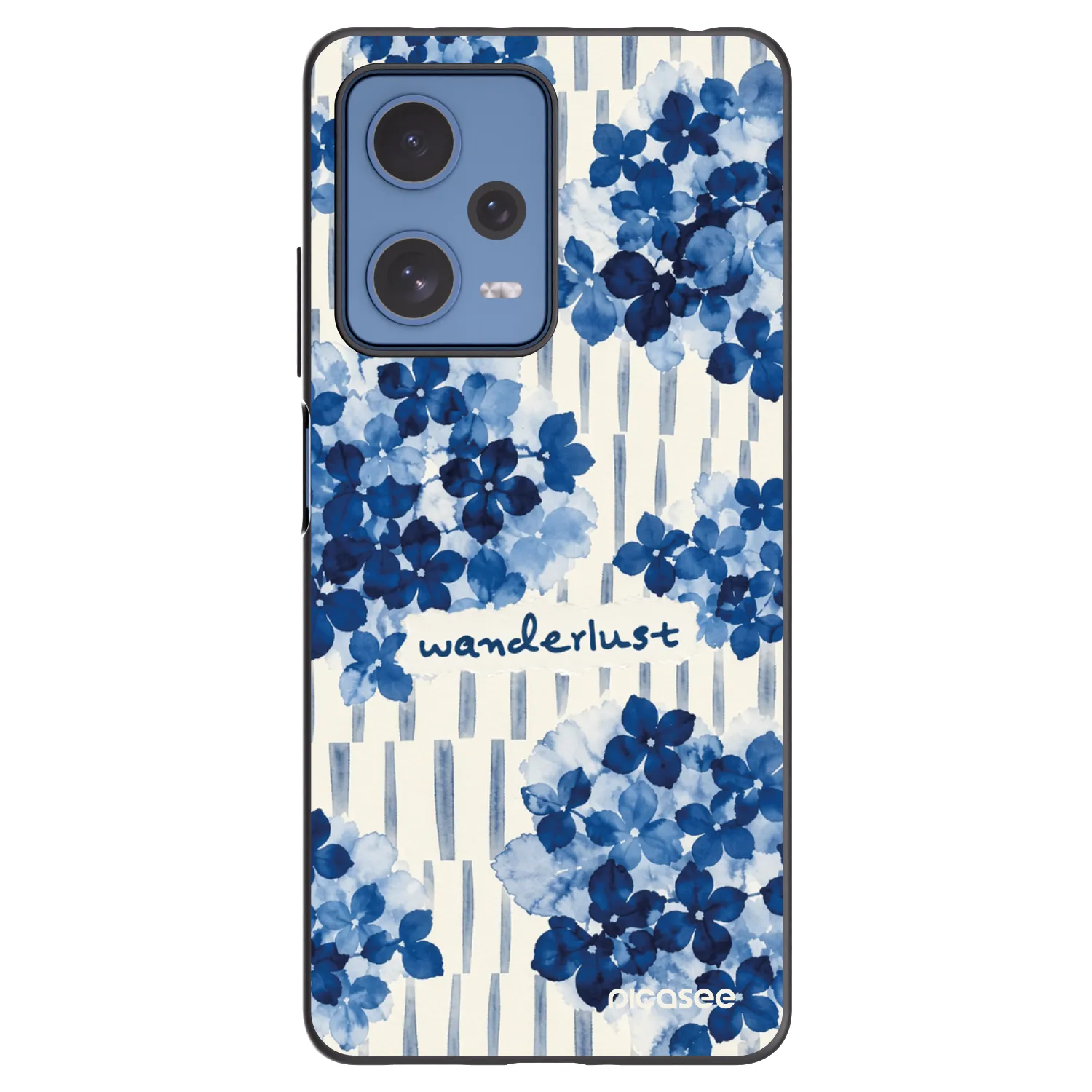 Picasee Μαύρη θήκη σιλικόνης για Xiaomi Redmi Note 12 Pro 5G - Azorea